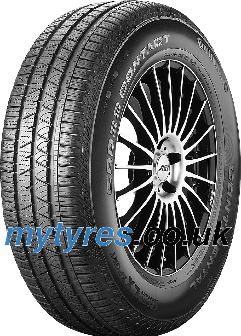 Summer Tire“discontinued by manufacturer” c/c/72 dB CONTINENTAL CROSSCONTACT LX SPORT LR 245 45 R20 103V 