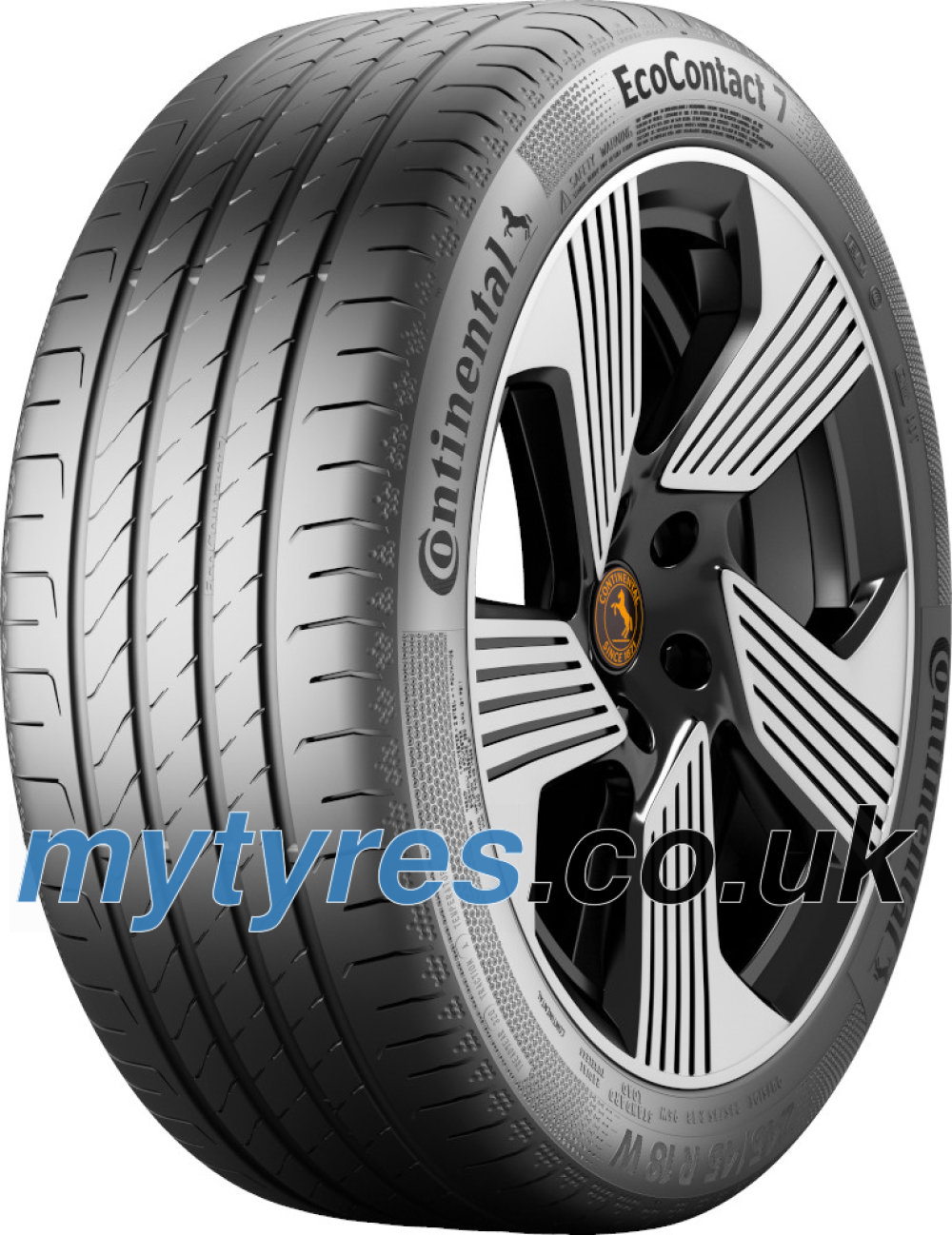Continental EcoContact 7 215/60 R17 96H EVc, with kerbing rib