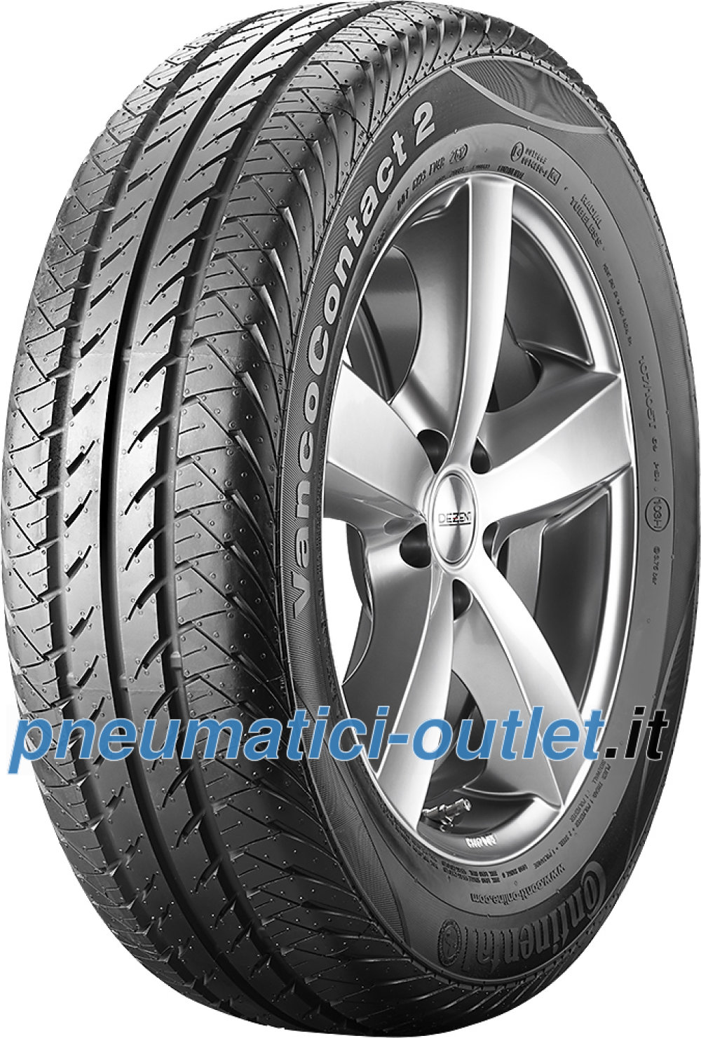 Continental VancoContact 2 ( 215/65 R15C 104/102T 6PR ) Continental VancoContact 2 ( 215/65 R15C 104/102T 6PR )