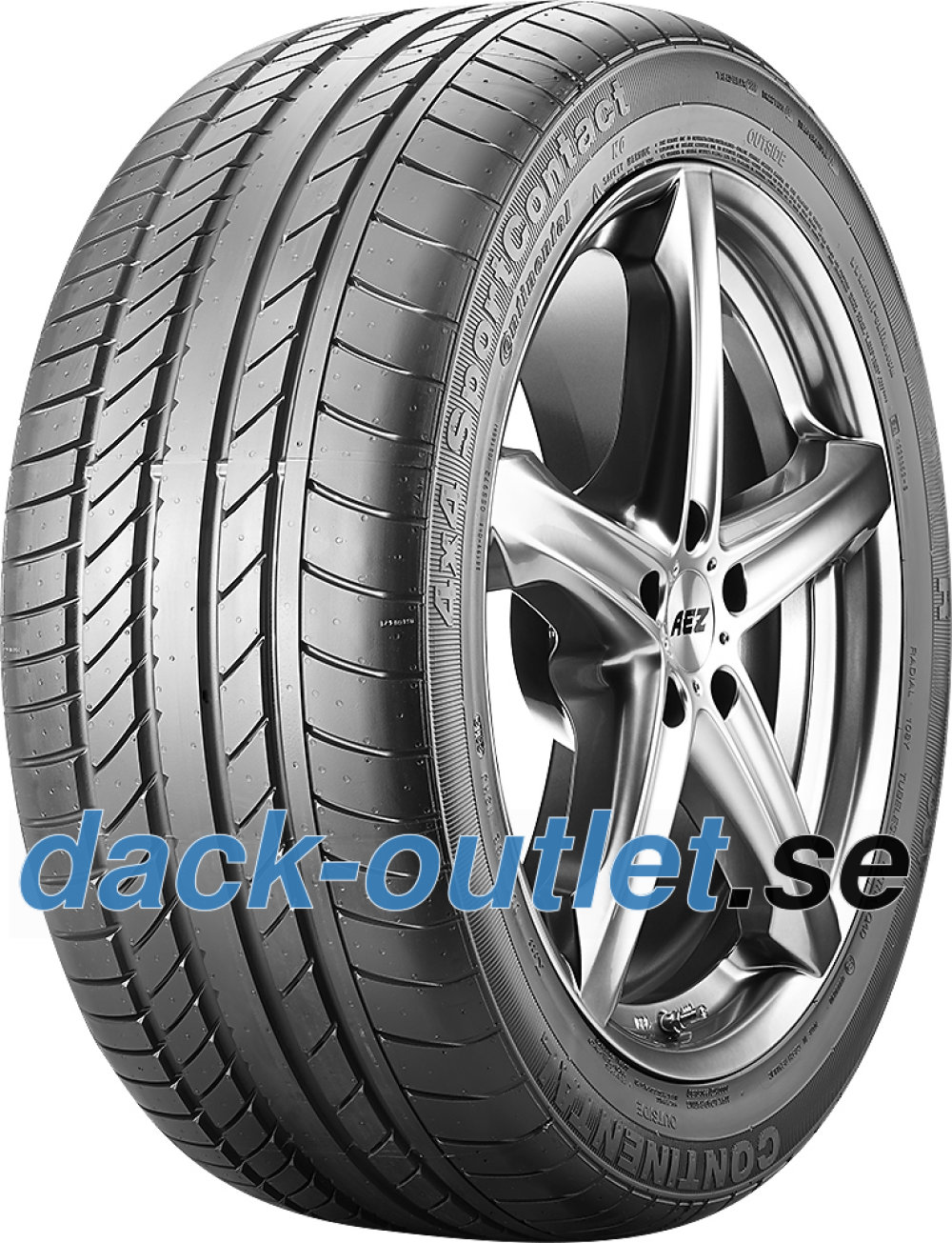 Continental 4X4 SportContact ( 275/45 R19 108Y XL med fälgskydd, N0 ) Continental 4X4 SportContact ( 275/45 R19 108Y XL med fälgskydd, N0 )