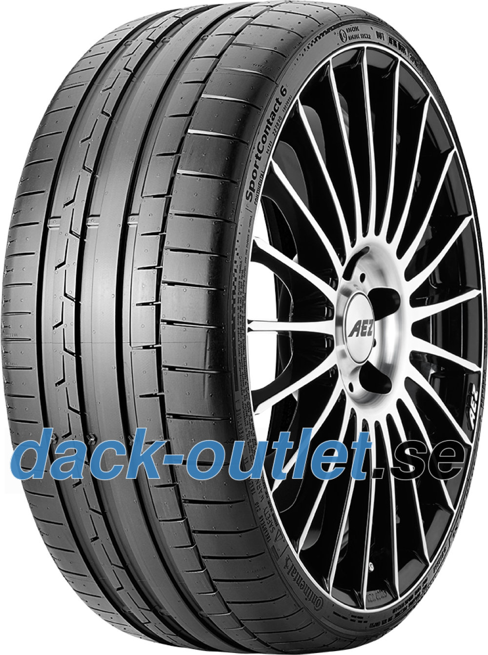 Continental SportContact 6 ( 285/35 ZR22 (106Y) XL med fälgskydd ) Continental SportContact 6 ( 285/35 ZR22 (106Y) XL med fälgskydd )