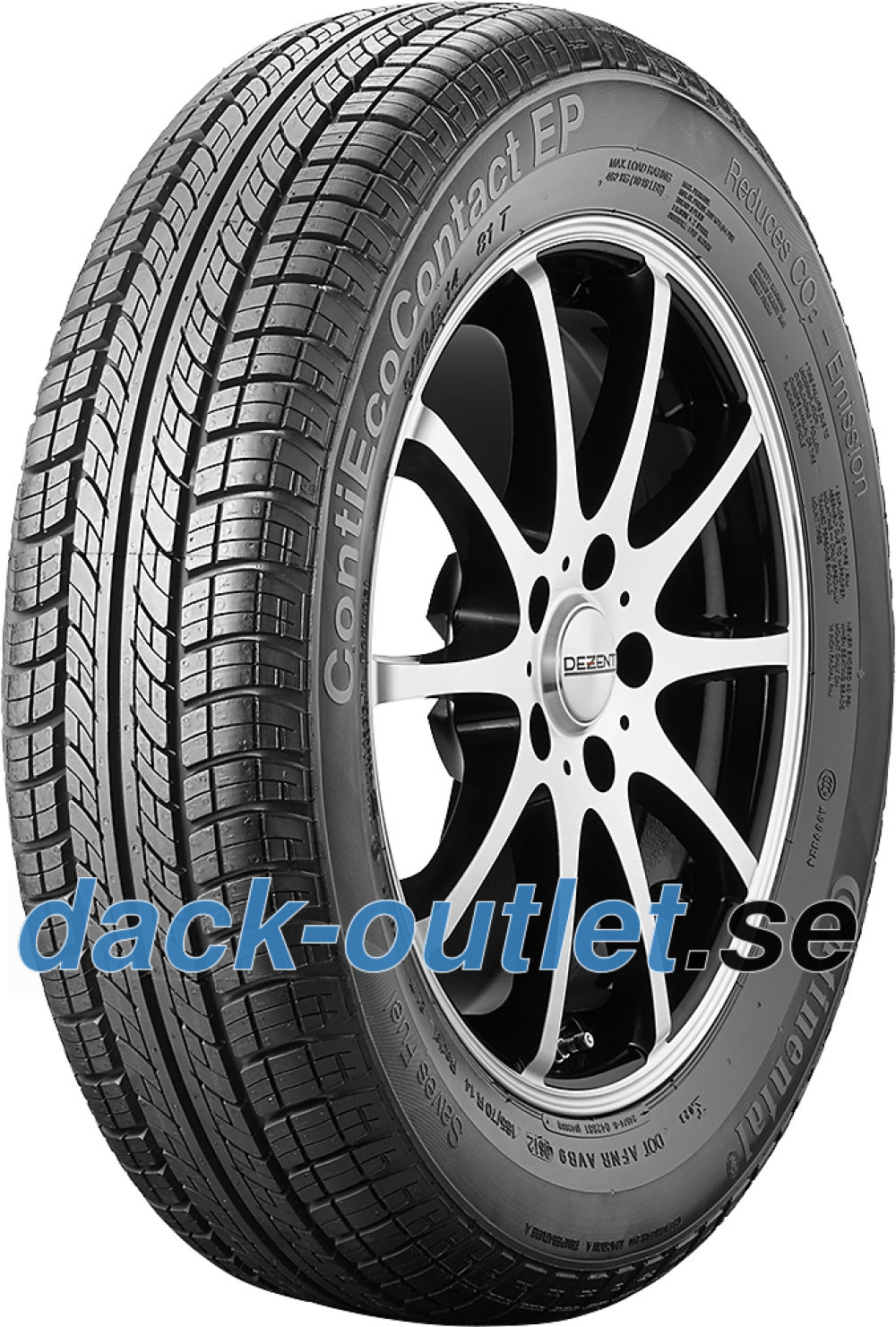 Continental EcoContact EP ( 145/65 R15 72T med fälgskydd ) Continental EcoContact EP ( 145/65 R15 72T med fälgskydd )
