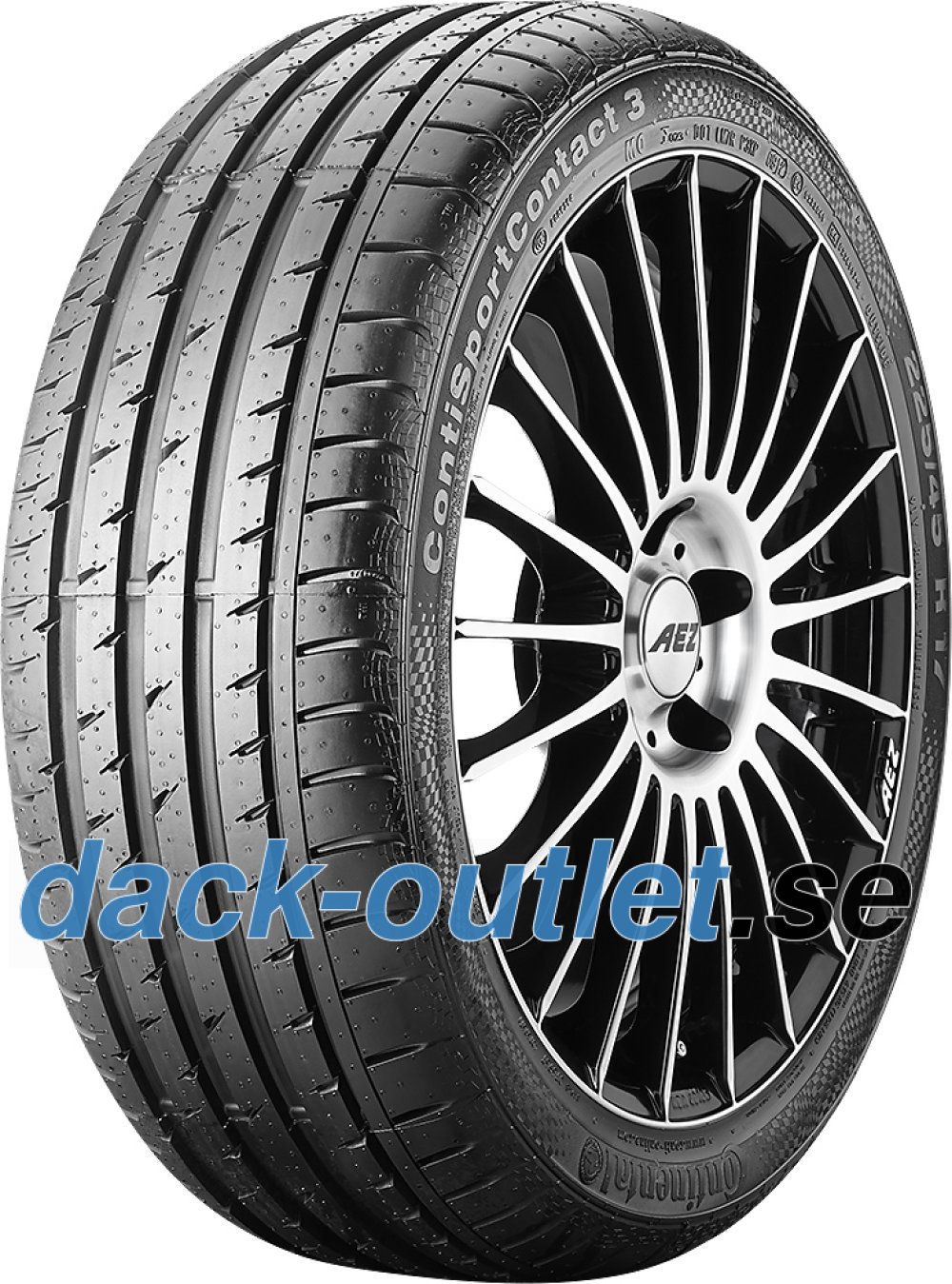 Continental ContiSportContact 3 SSR ( 205/45 R17 84W runflat, * ) Continental ContiSportContact 3 SSR ( 205/45 R17 84W runflat, * )