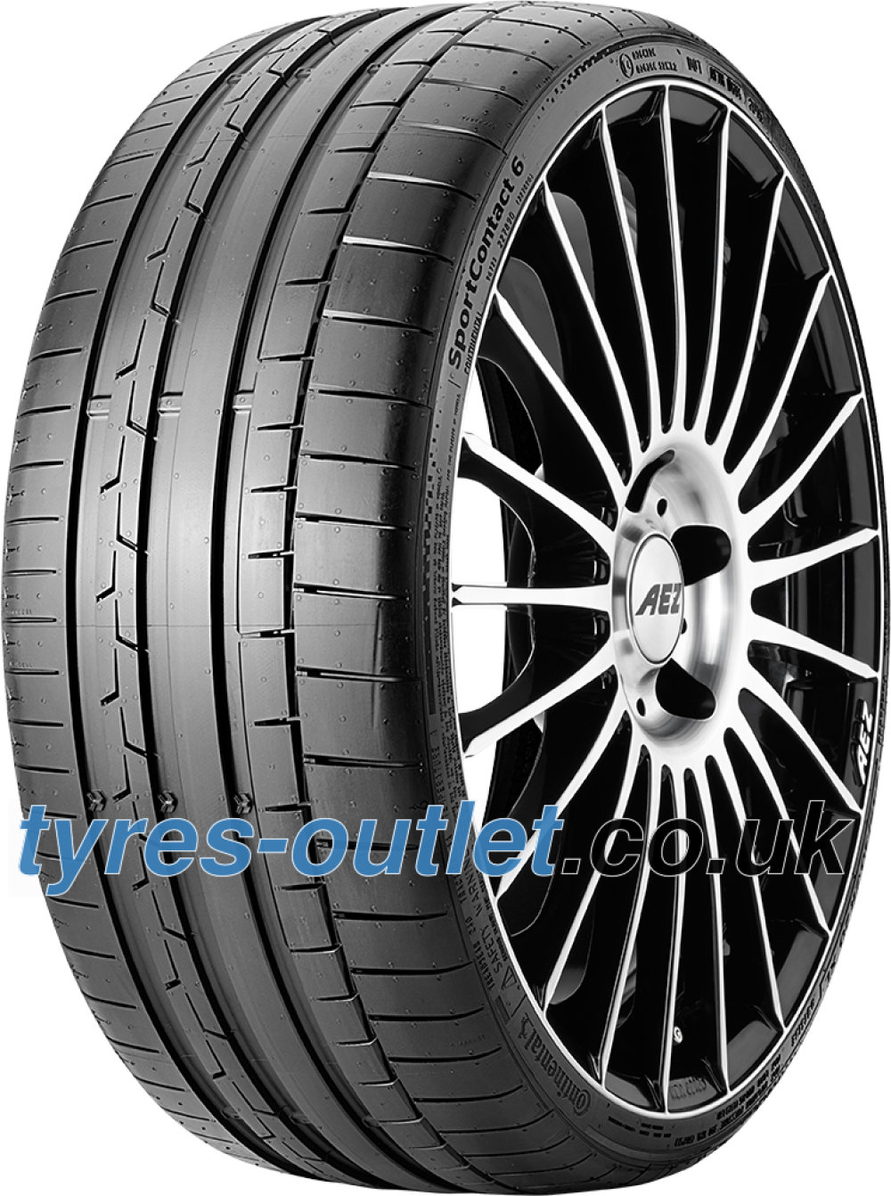 Continental SportContact 6 ( 225/40 R19 93Y XL with kerbing rib ) Continental SportContact 6 ( 225/40 R19 93Y XL with kerbing rib )