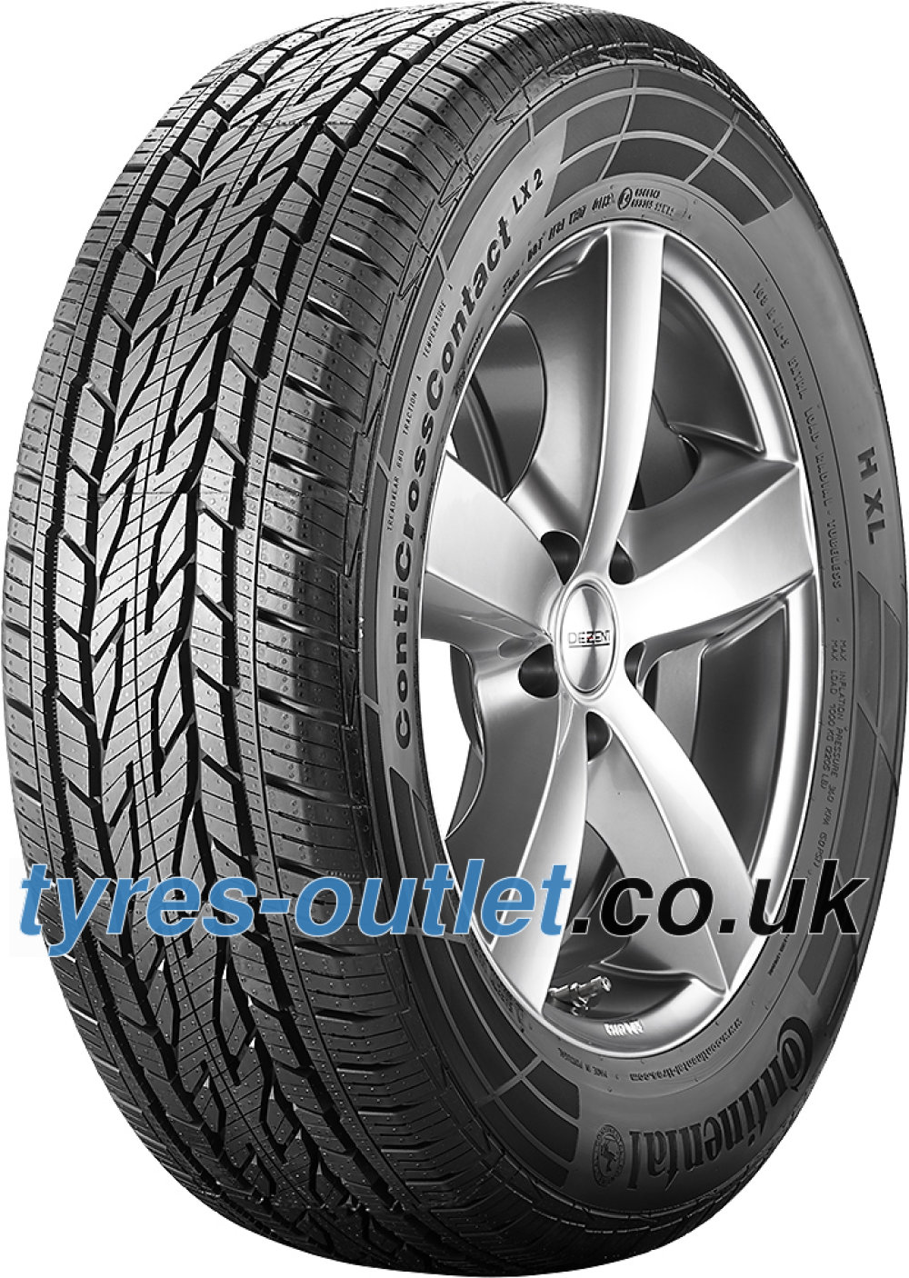 Continental ContiCrossContact LX 2 ( 215/65 R16 98H , with kerbing rib ) Continental ContiCrossContact LX 2 ( 215/65 R16 98H , with kerbing rib )