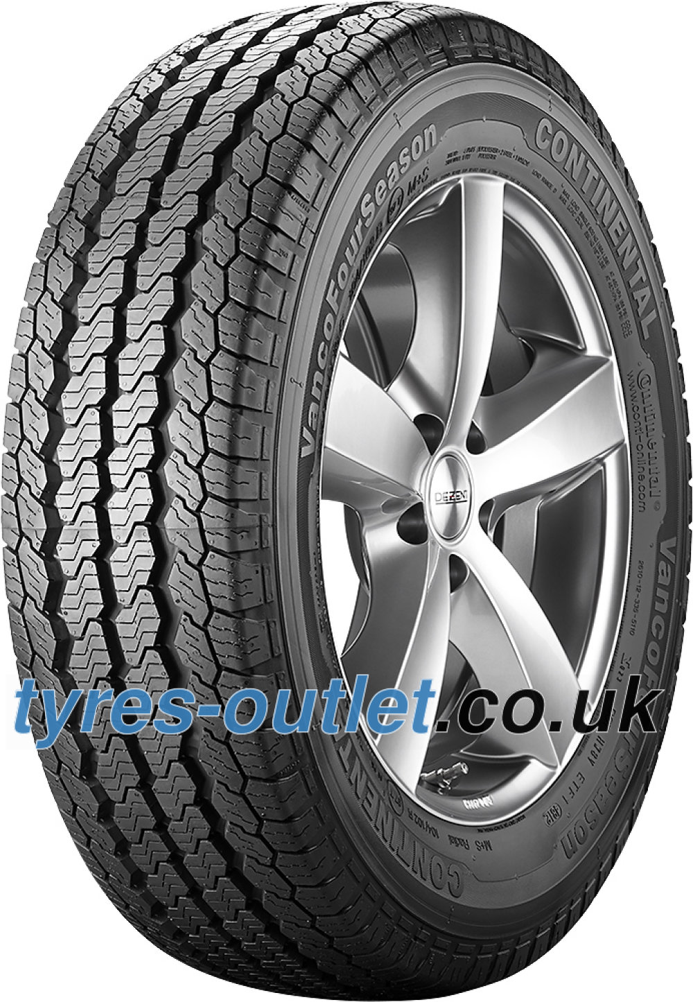 Continental VancoFourSeason ( 285/65 R16C 128N 10PR Double Labeling 123R ) Continental VancoFourSeason ( 285/65 R16C 128N 10PR Double Labeling 123R )