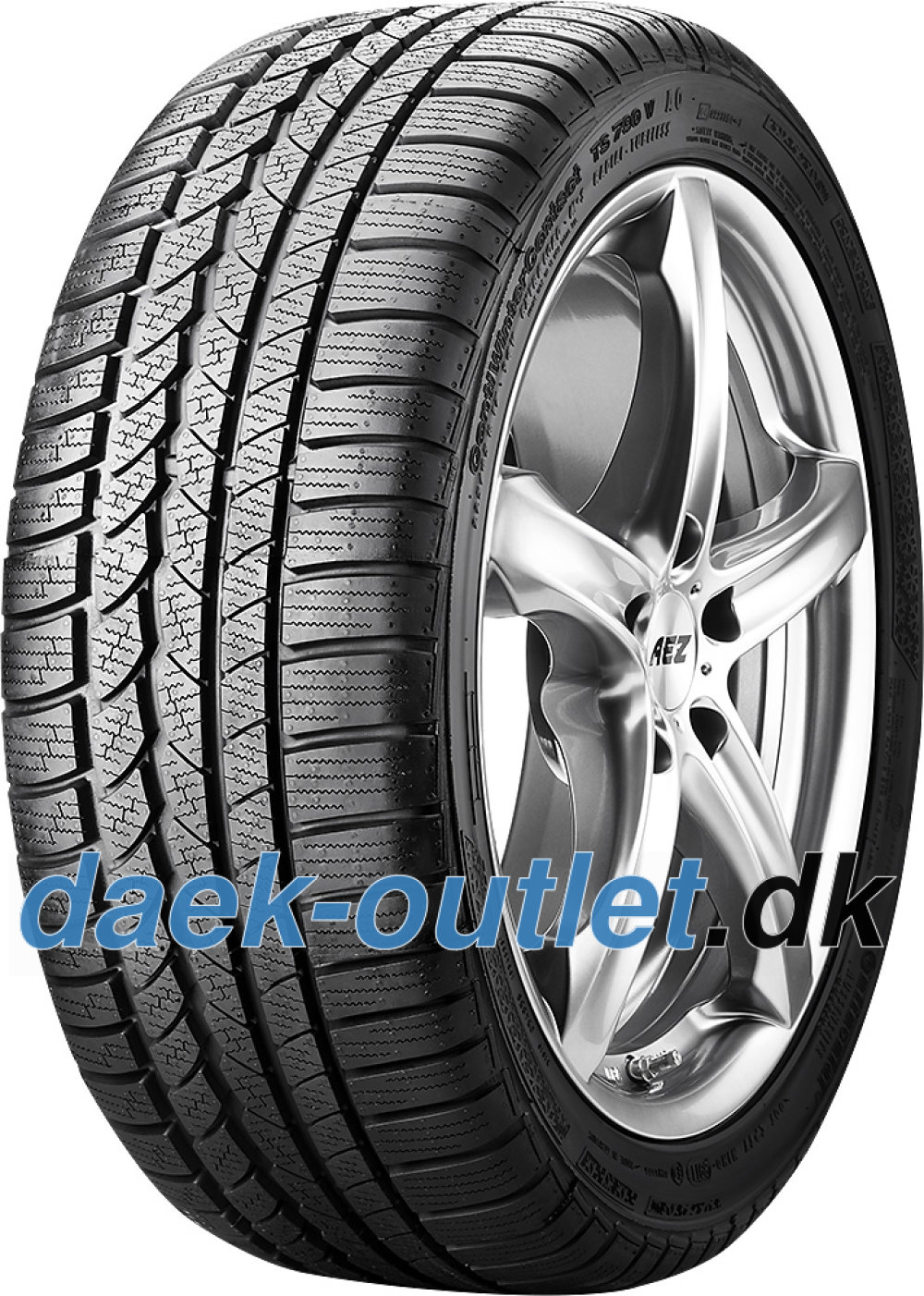 Continental WinterContact TS 790 V ( 245/50 R18 104V XL Med fælgribbe, * ) Continental WinterContact TS 790 V ( 245/50 R18 104V XL Med fælgribbe, * )