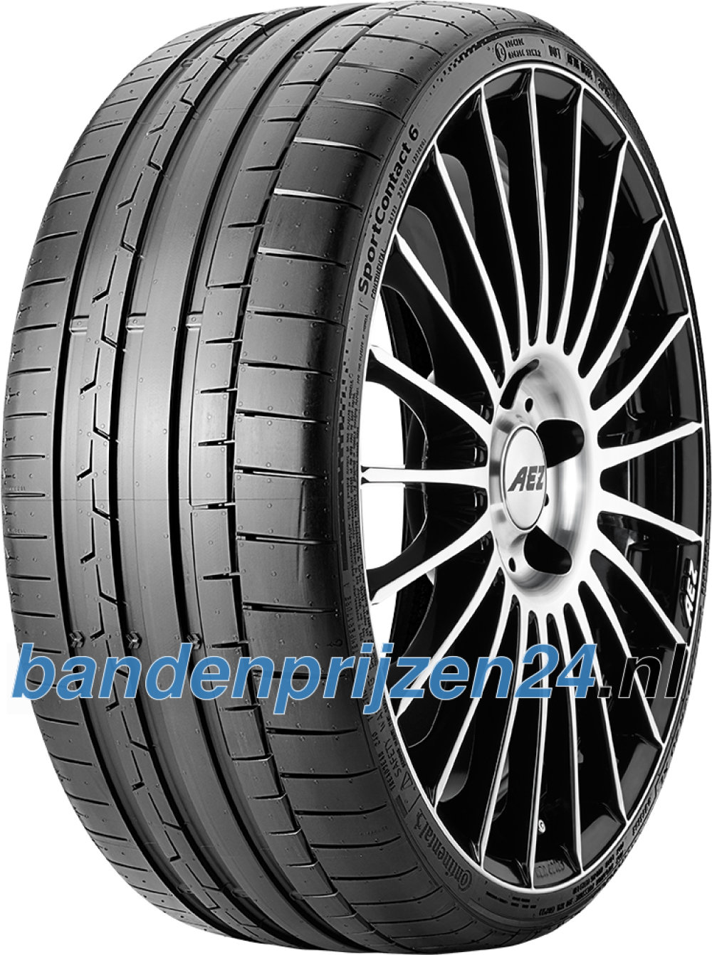 Continental SportContact 6 ( 285/30 ZR22 (101Y) XL met velgrandbescherming ) Continental SportContact 6 ( 285/30 ZR22 (101Y) XL met velgrandbescherming )