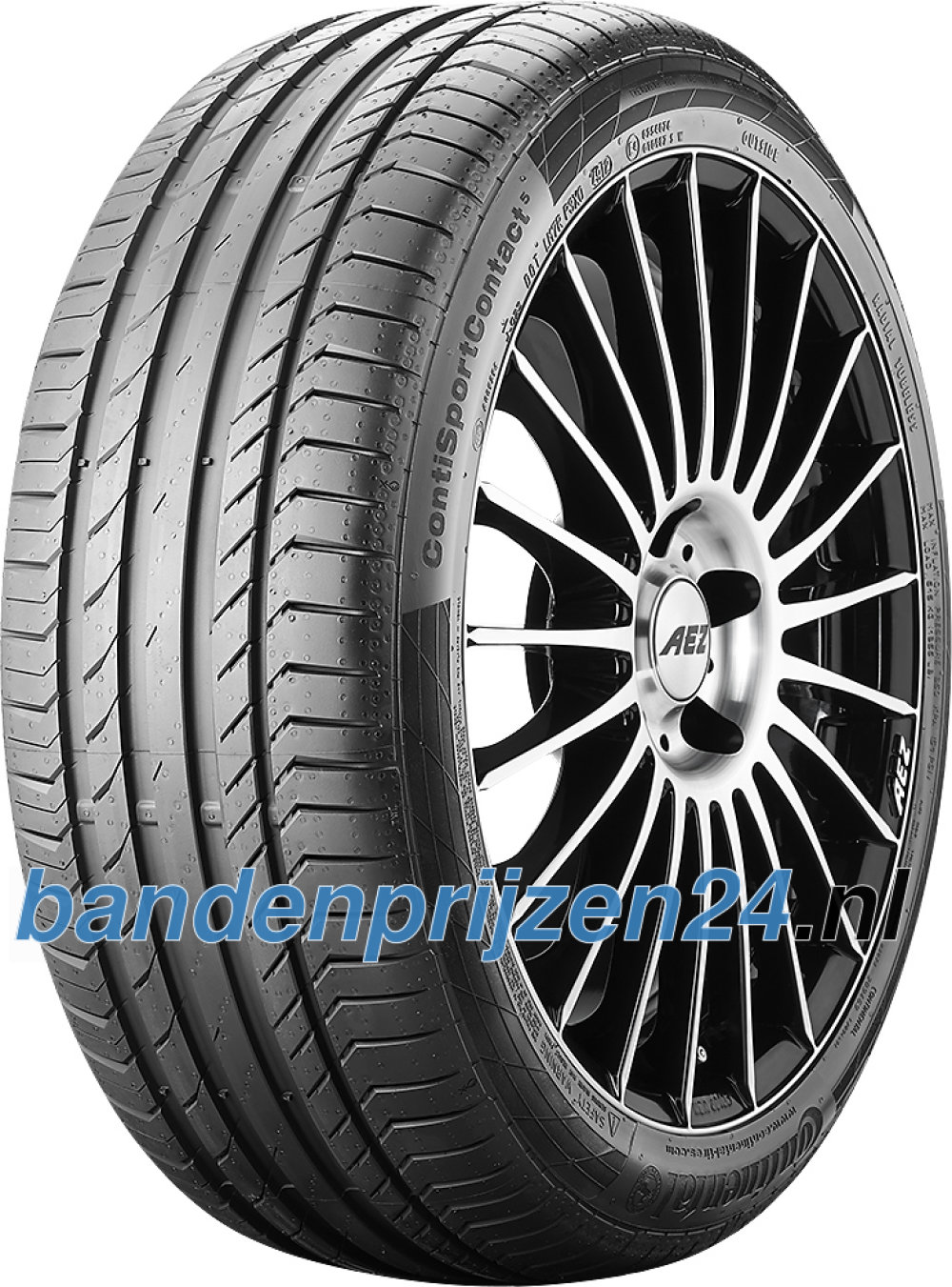 Continental ContiSportContact 5 ( 225/35 R18 87W XL met velgrandbescherming ) Continental ContiSportContact 5 ( 225/35 R18 87W XL met velgrandbescherming )