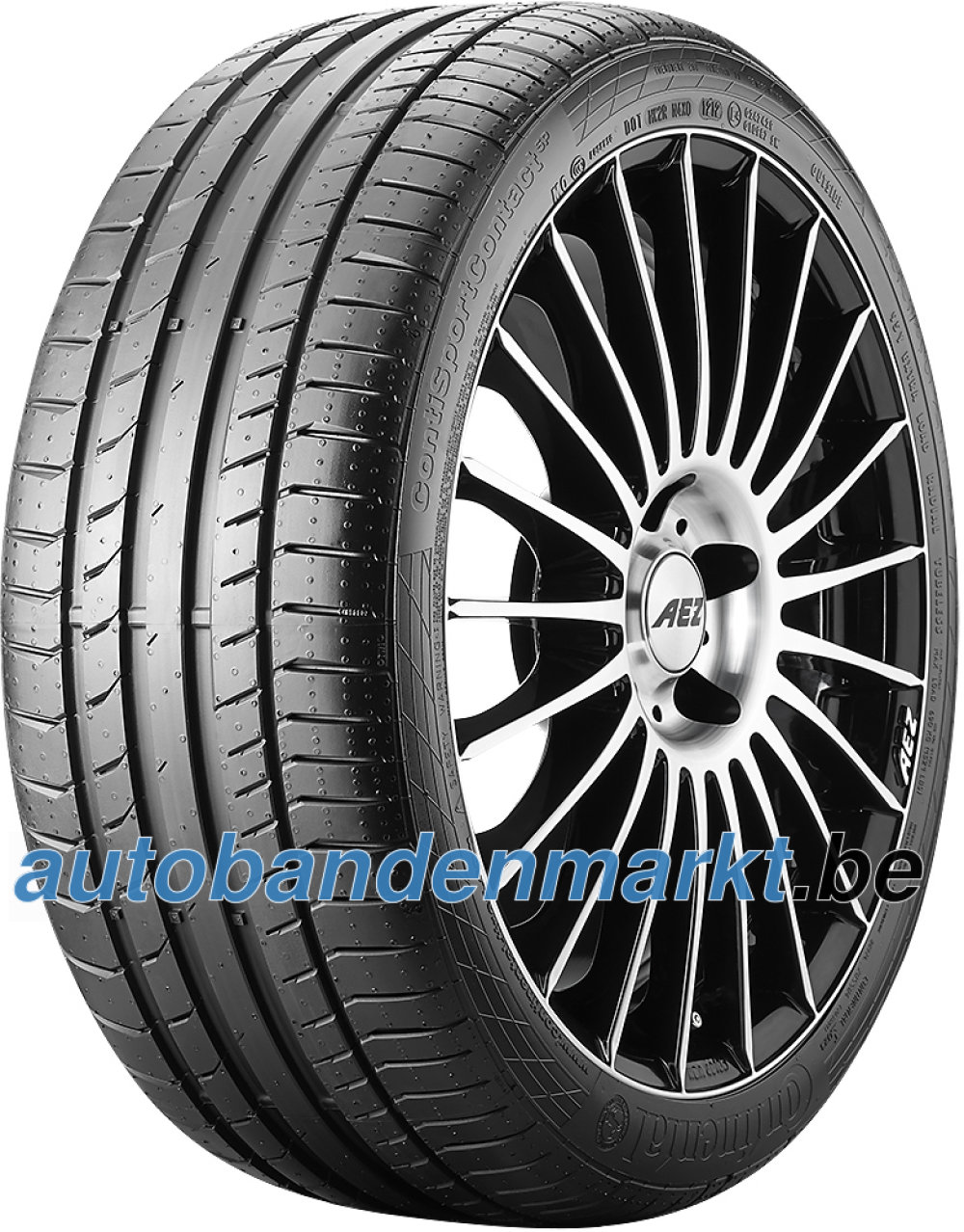 Continental ContiSportContact 5 P ( 265/35 ZR21 101Y XL EVc, T0, met velgrandbescherming )