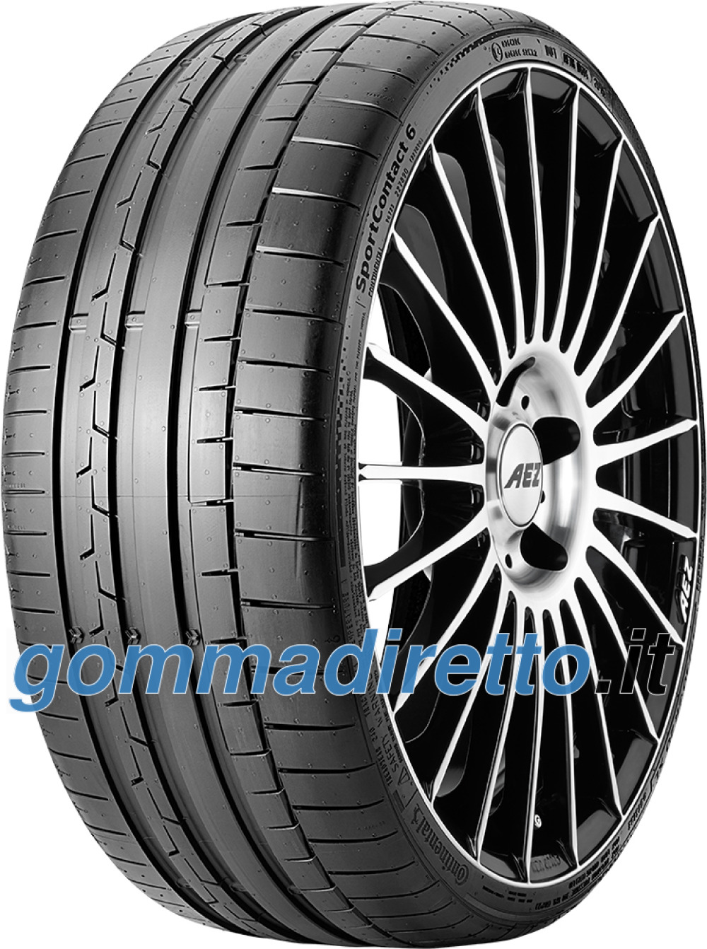 Image of Continental SportContact 6 ( 255/35 R19 96Y XL EVc, RO1 )