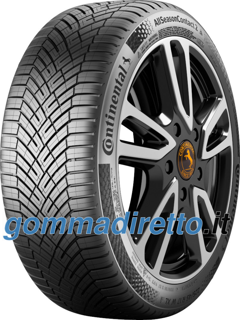 Image of Continental AllSeasonContact 2 ( 205/60 R17 97W XL EVc )