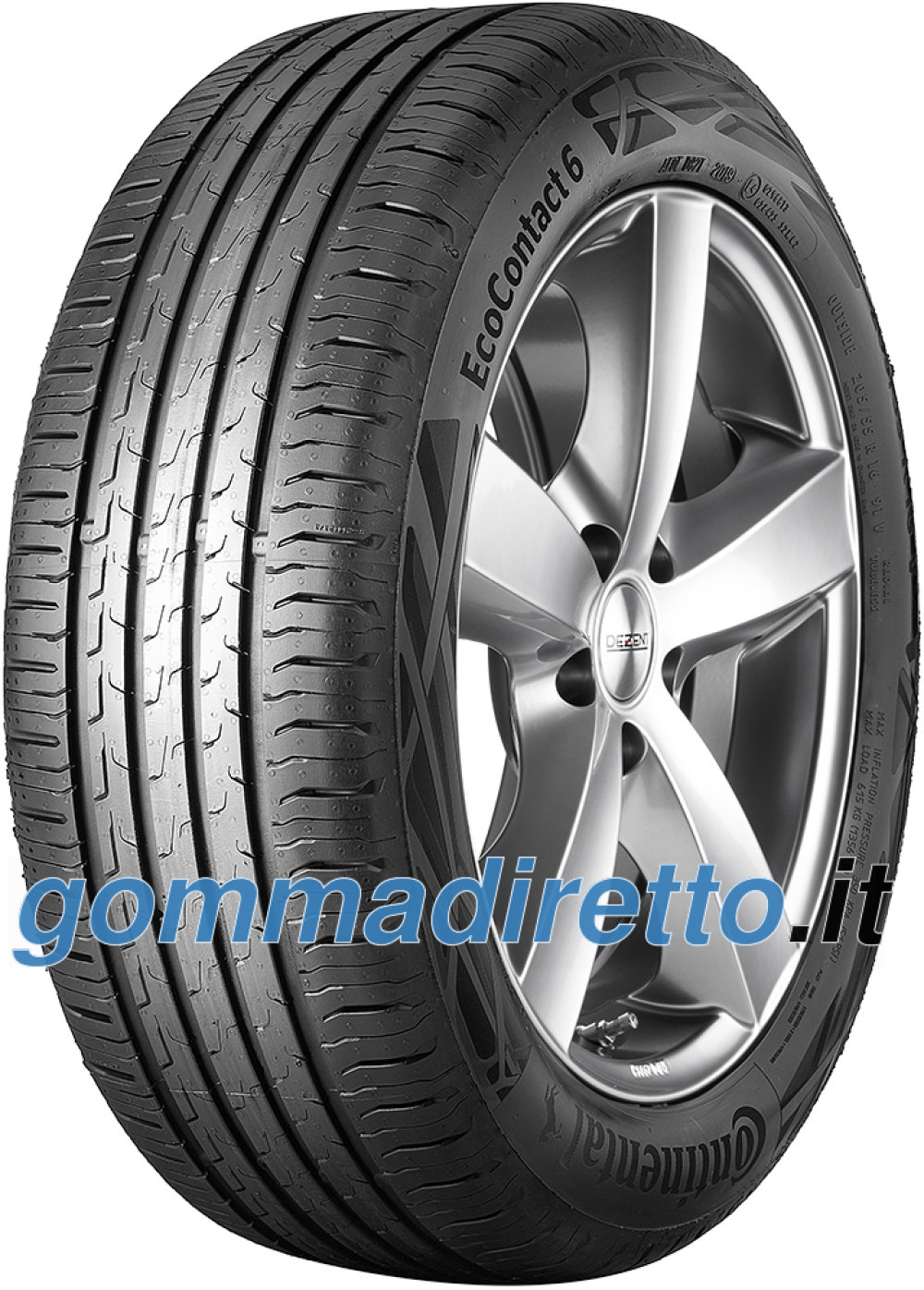 Image of        Continental EcoContact 6 - ContiRe.Tex ( 205/60 R16 96H XL CRM, EVc )