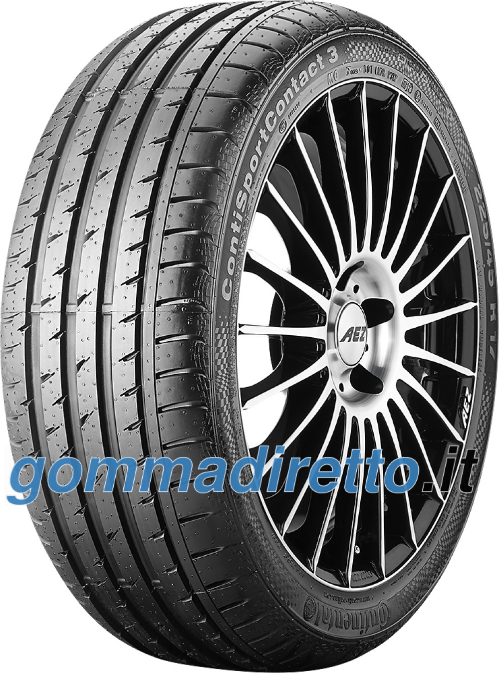 Image of Continental ContiSportContact 3 ( 195/40 R17 81V XL )