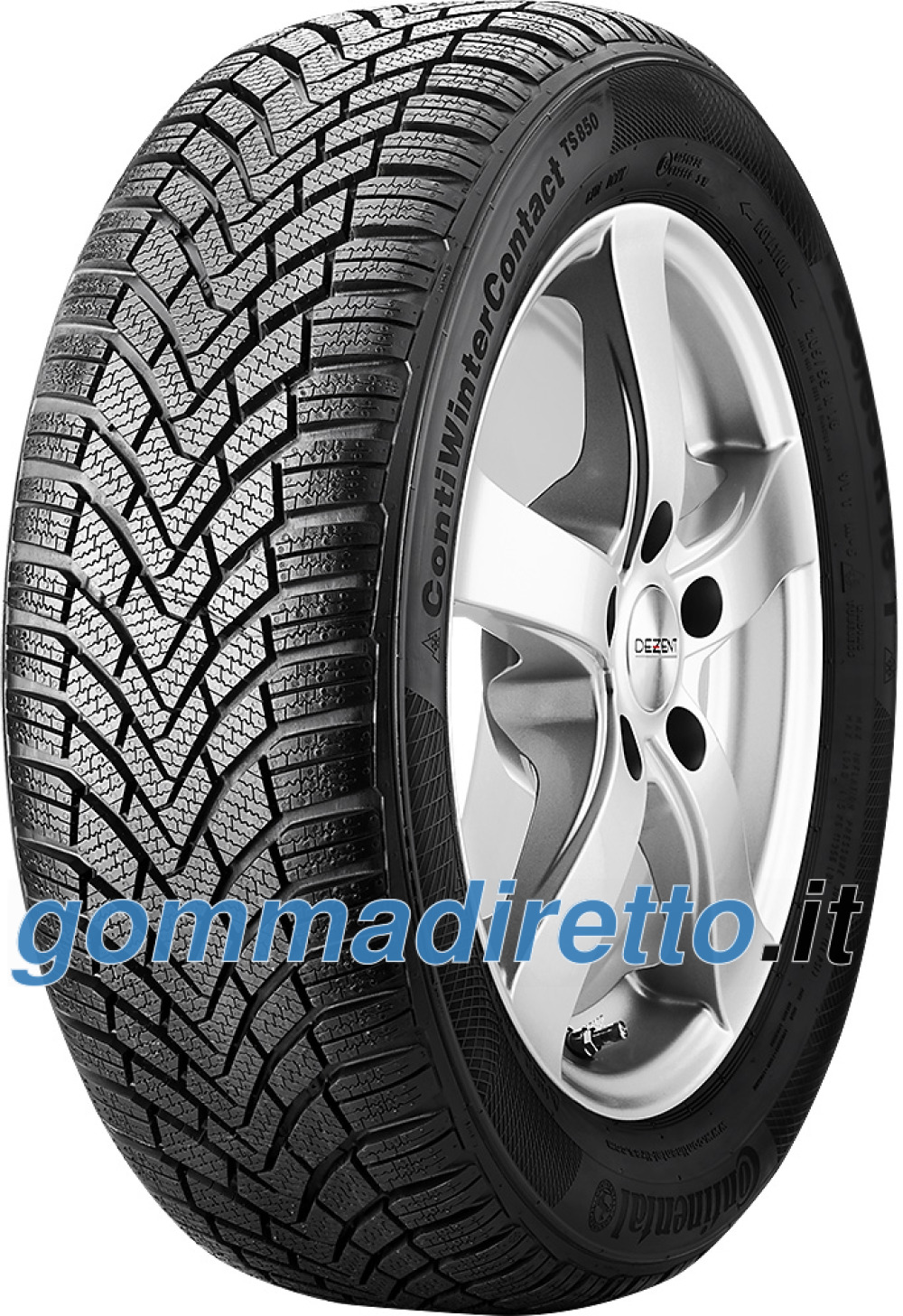 Image of        Continental ContiWinterContact TS 850 ( 195/65 R15 91T )