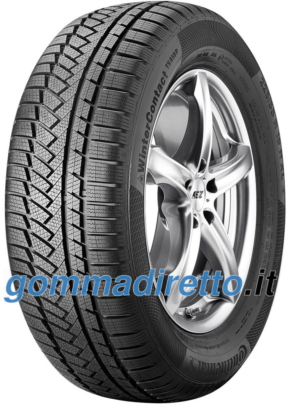 Image of Continental WinterContact TS 850P ( 235/50 R19 99T (+), Conti Seal, EVc )