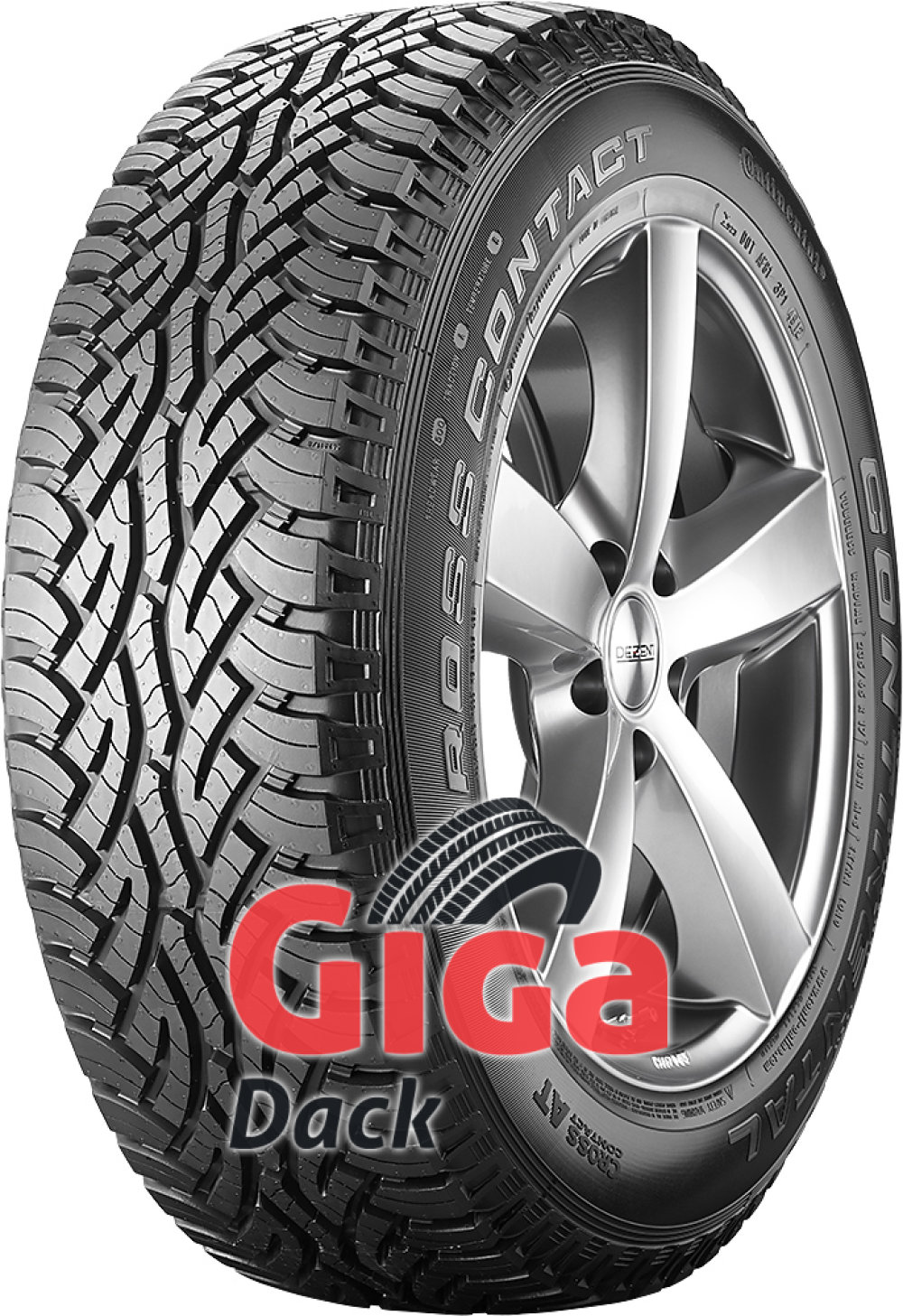 Continental ContiCrossContact AT ( 245/70 R16 111S XL , med fälgskydd ) Continental ContiCrossContact AT ( 245/70 R16 111S XL , med fälgskydd )