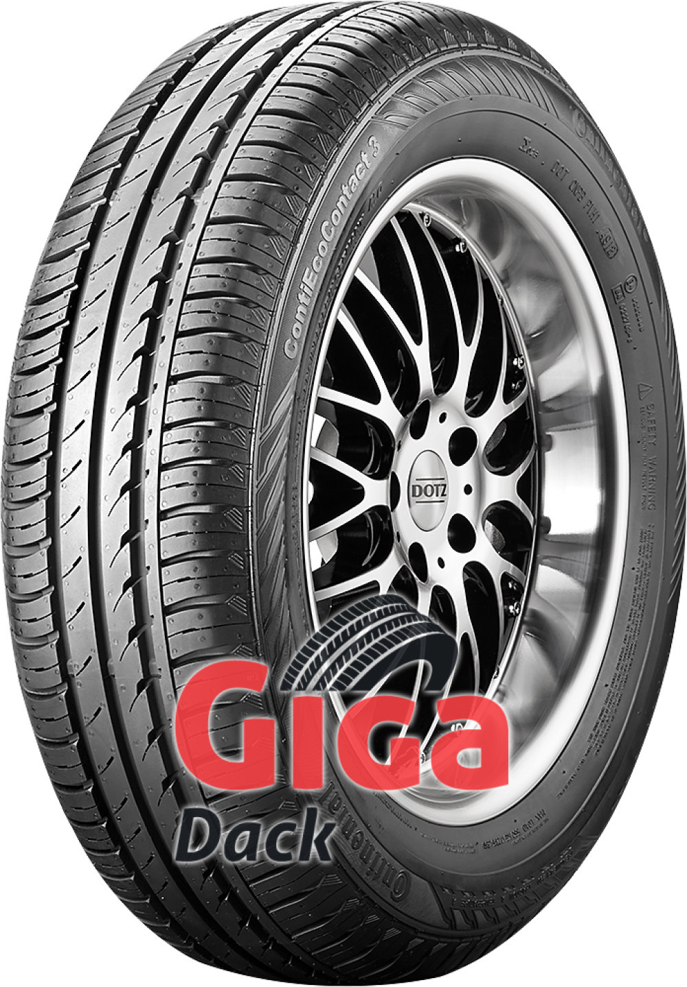 Continental EcoContact 3 ( 165/65 R15 81T ) Continental EcoContact 3 ( 165/65 R15 81T )