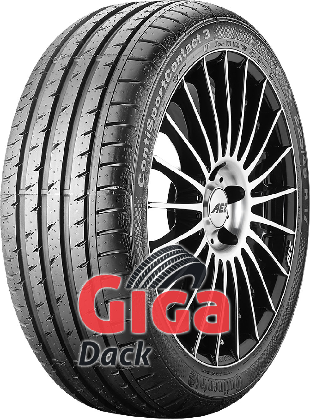 Continental ContiSportContact 3 SSR ( 245/50 R18 100Y *, runflat ) Continental ContiSportContact 3 SSR ( 245/50 R18 100Y *, runflat )