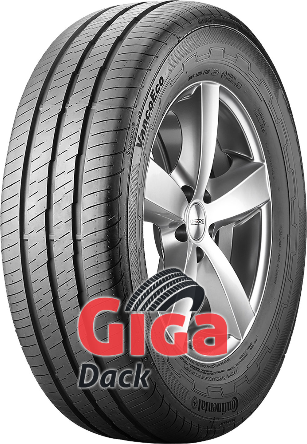 Continental VancoEco ( 235/65 R16C 118/116R 10PR Dubbel märkning 115/113S ) Continental VancoEco ( 235/65 R16C 118/116R 10PR Dubbel märkning 115/113S )