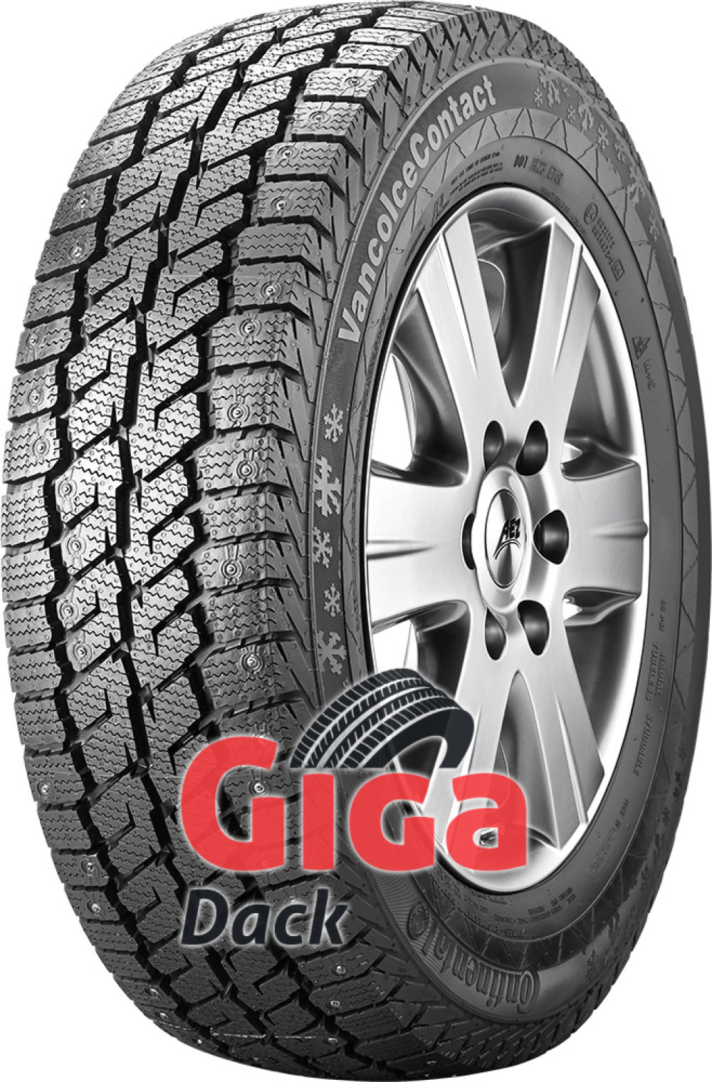 Continental Vanco Ice Contact ( 215/65 R16 109/107R , Dubbade ) Continental Vanco Ice Contact ( 215/65 R16 109/107R , Dubbade )