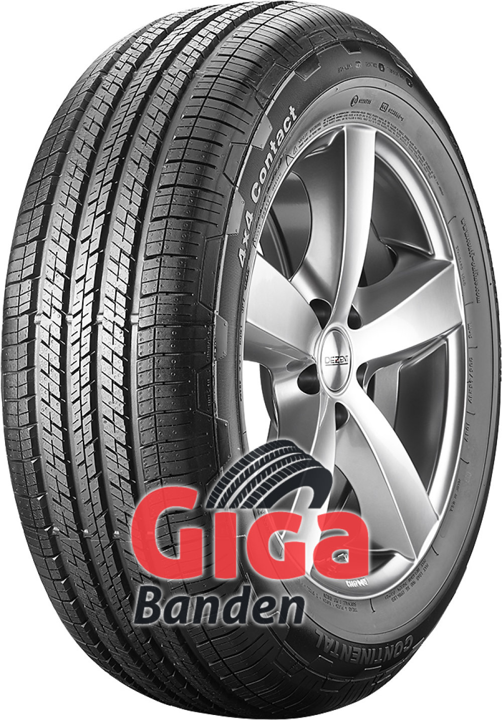 Continental 4X4 Contact ( 235/65 R17 104V , MO, met velgrandbescherming, met wangbescherming ) Continental 4X4 Contact ( 235/65 R17 104V , MO, met velgrandbescherming, met wangbescherming )