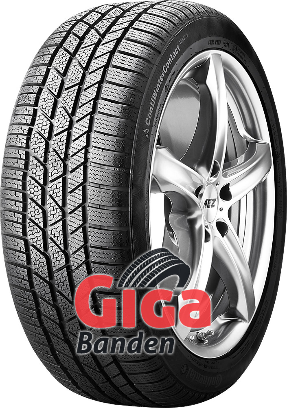 Continental WinterContact TS 830P ( 275/45 R20 110V XL , N0, met velgrandbescherming ) Continental WinterContact TS 830P ( 275/45 R20 110V XL , N0, met velgrandbescherming )