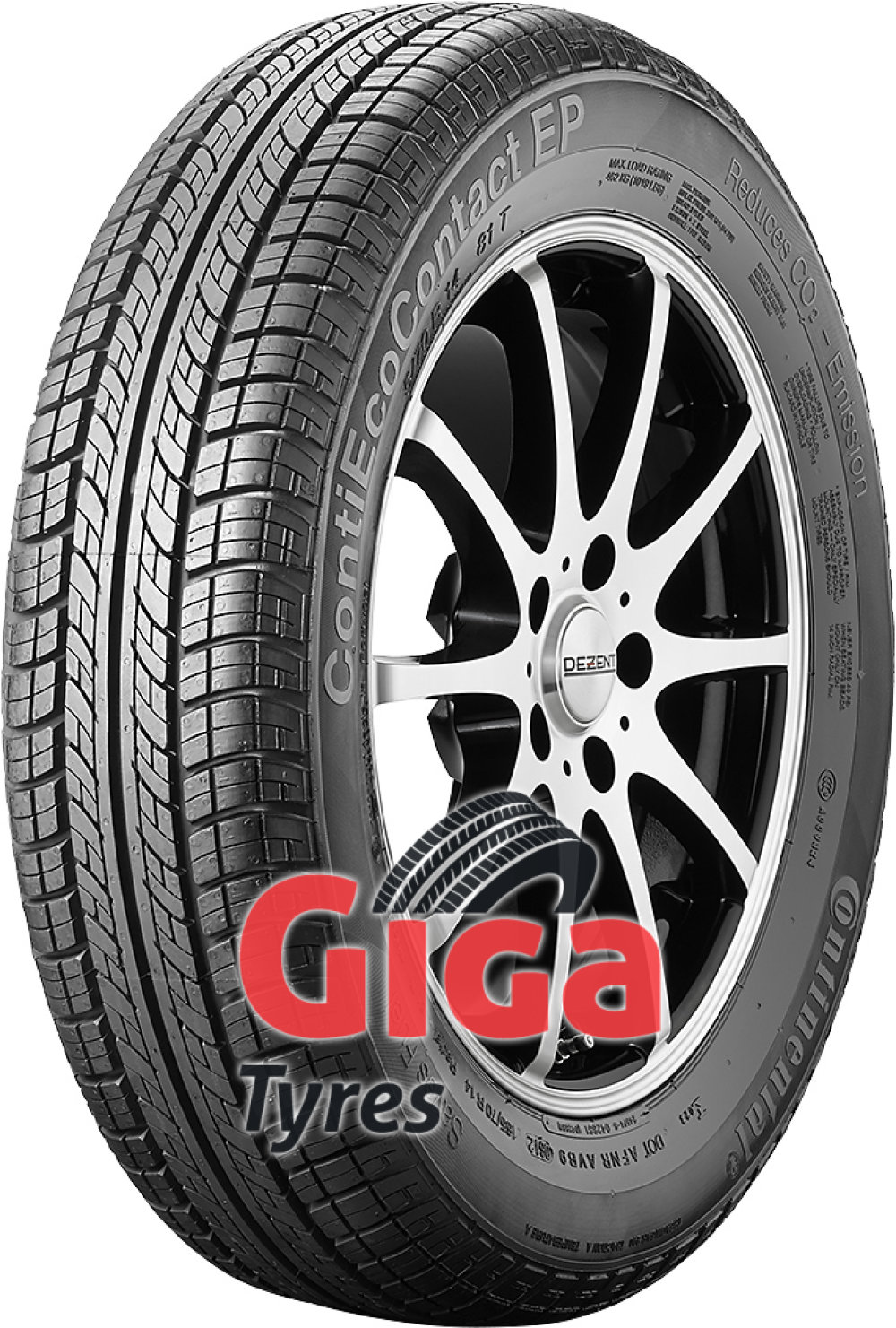 Continental EcoContact EP ( 145/65 R15 72T with kerbing rib ) Continental EcoContact EP ( 145/65 R15 72T with kerbing rib )