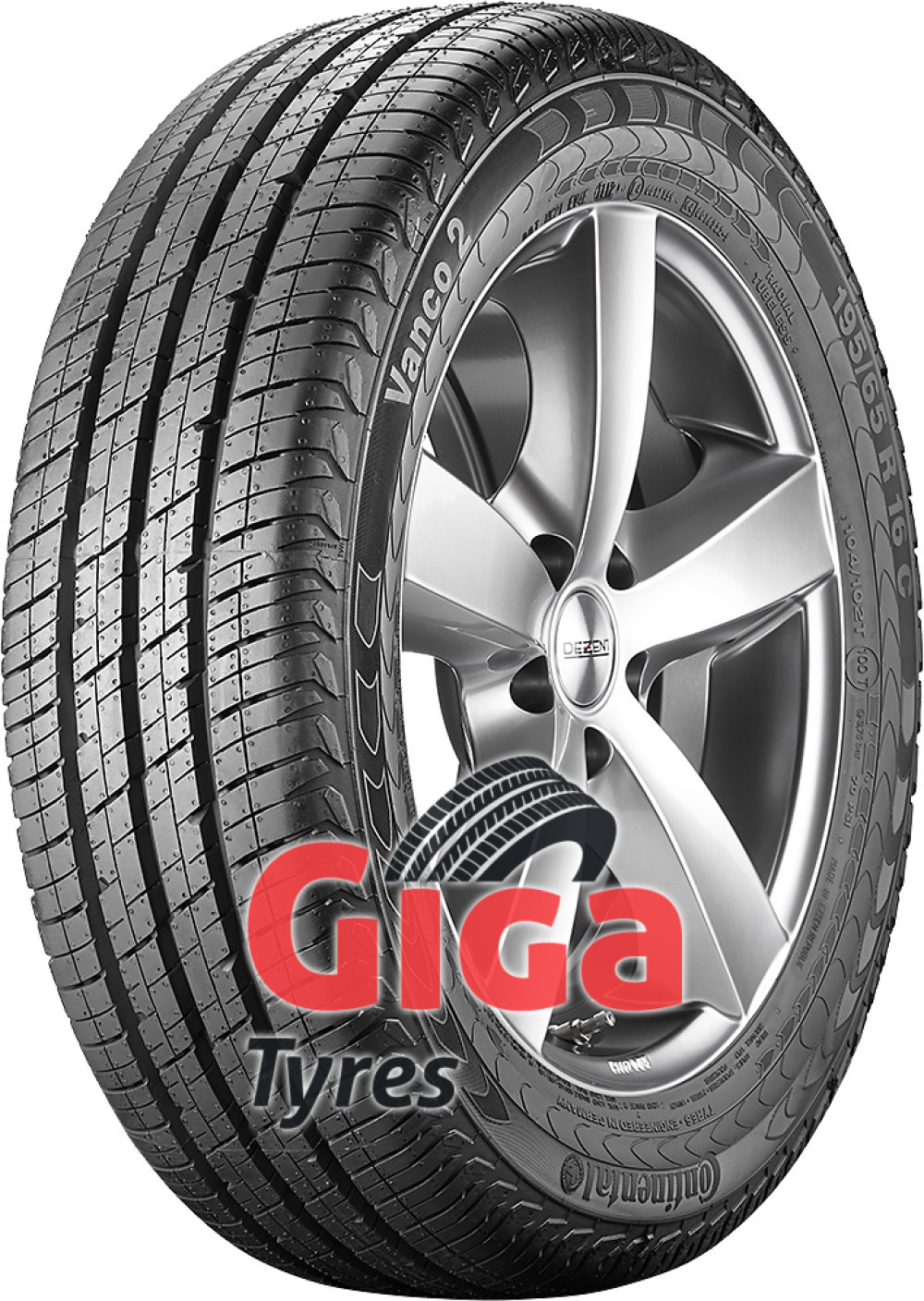 Continental Vanco 2 ( 175/75 R16C 101/99R 8PR ) Continental Vanco 2 ( 175/75 R16C 101/99R 8PR )
