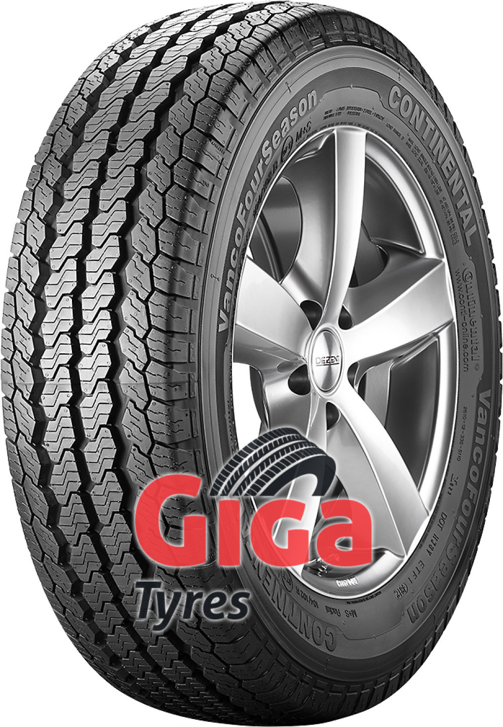 Continental VancoFourSeason ( 205/75 R16C 113/111R 10PR ) Continental VancoFourSeason ( 205/75 R16C 113/111R 10PR )