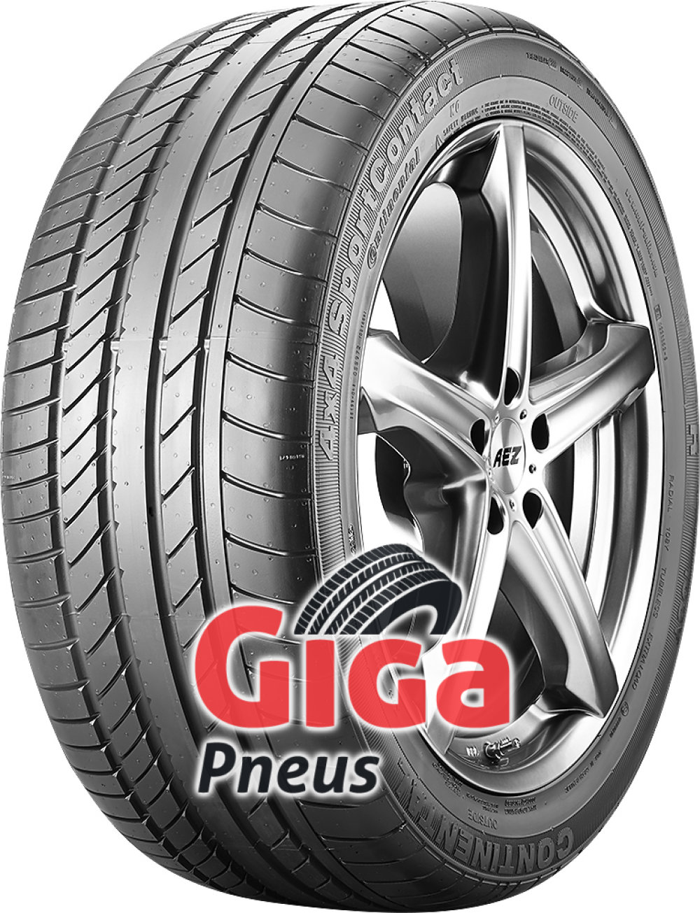 Continental 4X4 SportContact ( 275/40 R20 106Y XL N0, avec rebord protecteur de jante ) Continental 4X4 SportContact ( 275/40 R20 106Y XL N0, avec rebord protecteur de jante )