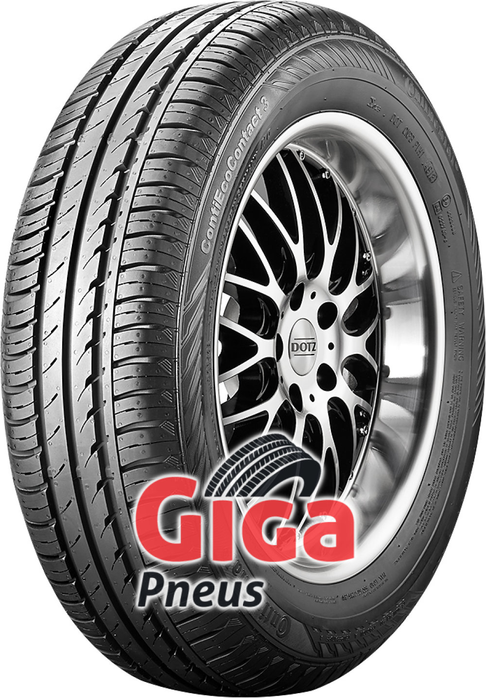 Continental ContiEcoContact 3 ( 185/65 R15 88T ) Continental ContiEcoContact 3 ( 185/65 R15 88T )