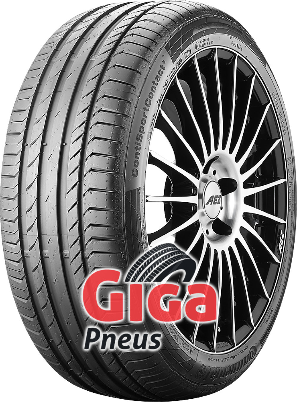 Continental ContiSportContact 5 ( 255/60 R18 108Y AO, SUV, avec rebord protecteur de jante ) Continental ContiSportContact 5 ( 255/60 R18 108Y AO, SUV, avec rebord protecteur de jante )