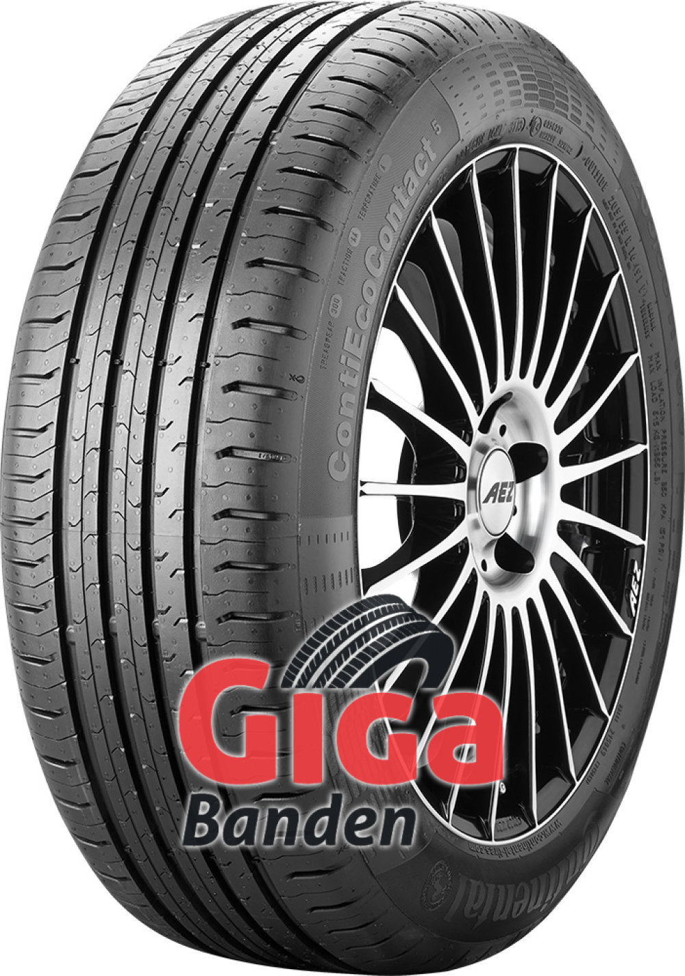 Continental EcoContact 5 ( 205/55 R16 91W AO ) Continental EcoContact 5 ( 205/55 R16 91W AO )