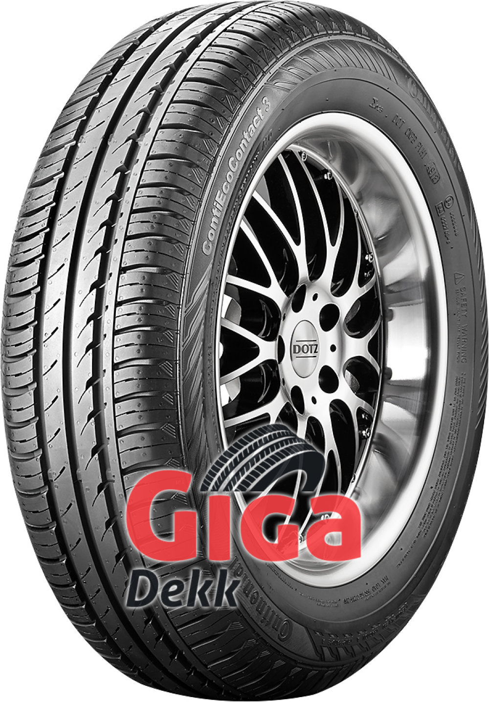 Continental ContiEcoContact 3 ( 165/80 R13 83T ) Continental ContiEcoContact 3 ( 165/80 R13 83T )