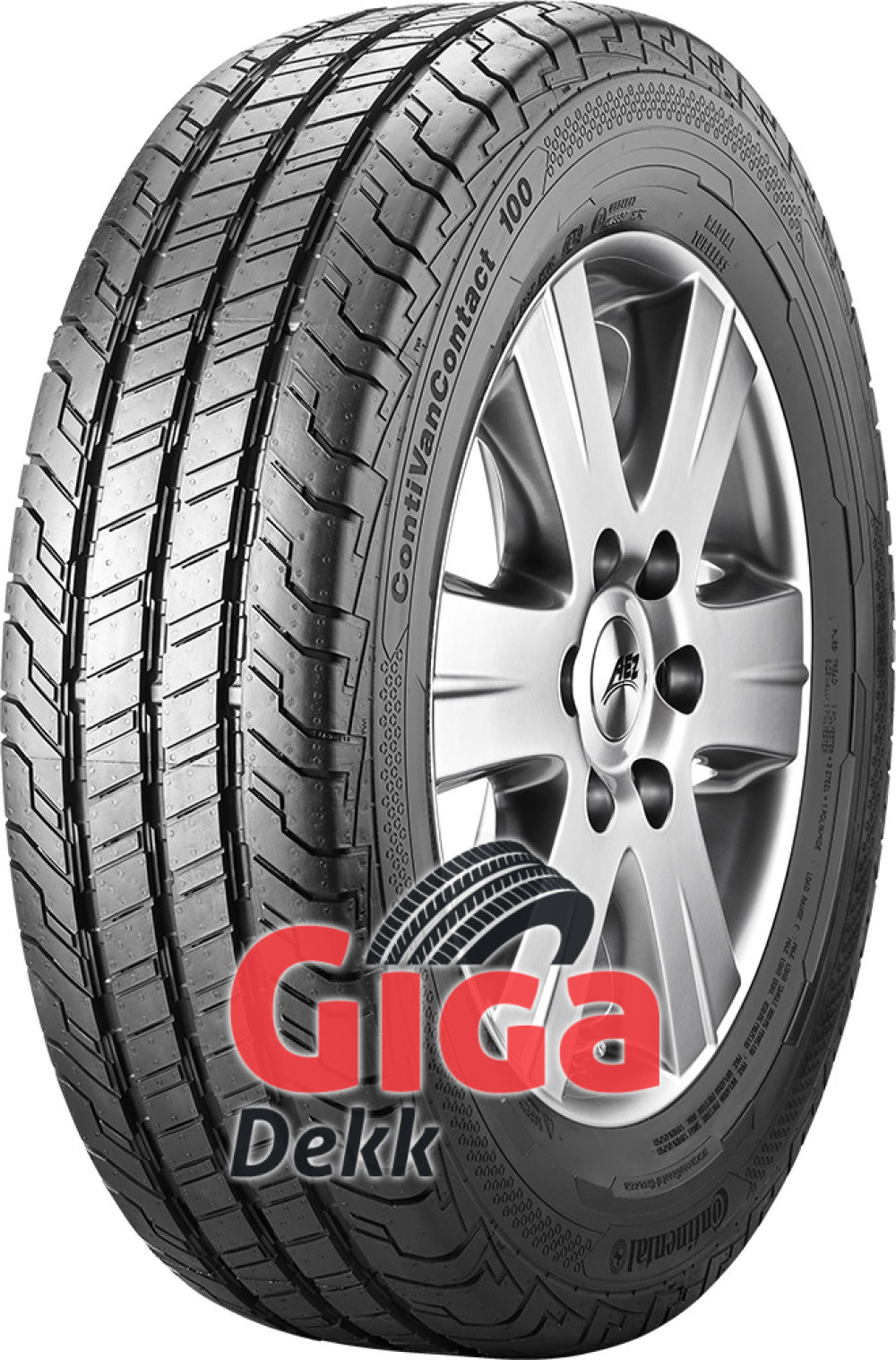 Continental ContiVanContact 100 ( 225/75 R16C 118/116R ) Continental ContiVanContact 100 ( 225/75 R16C 118/116R )