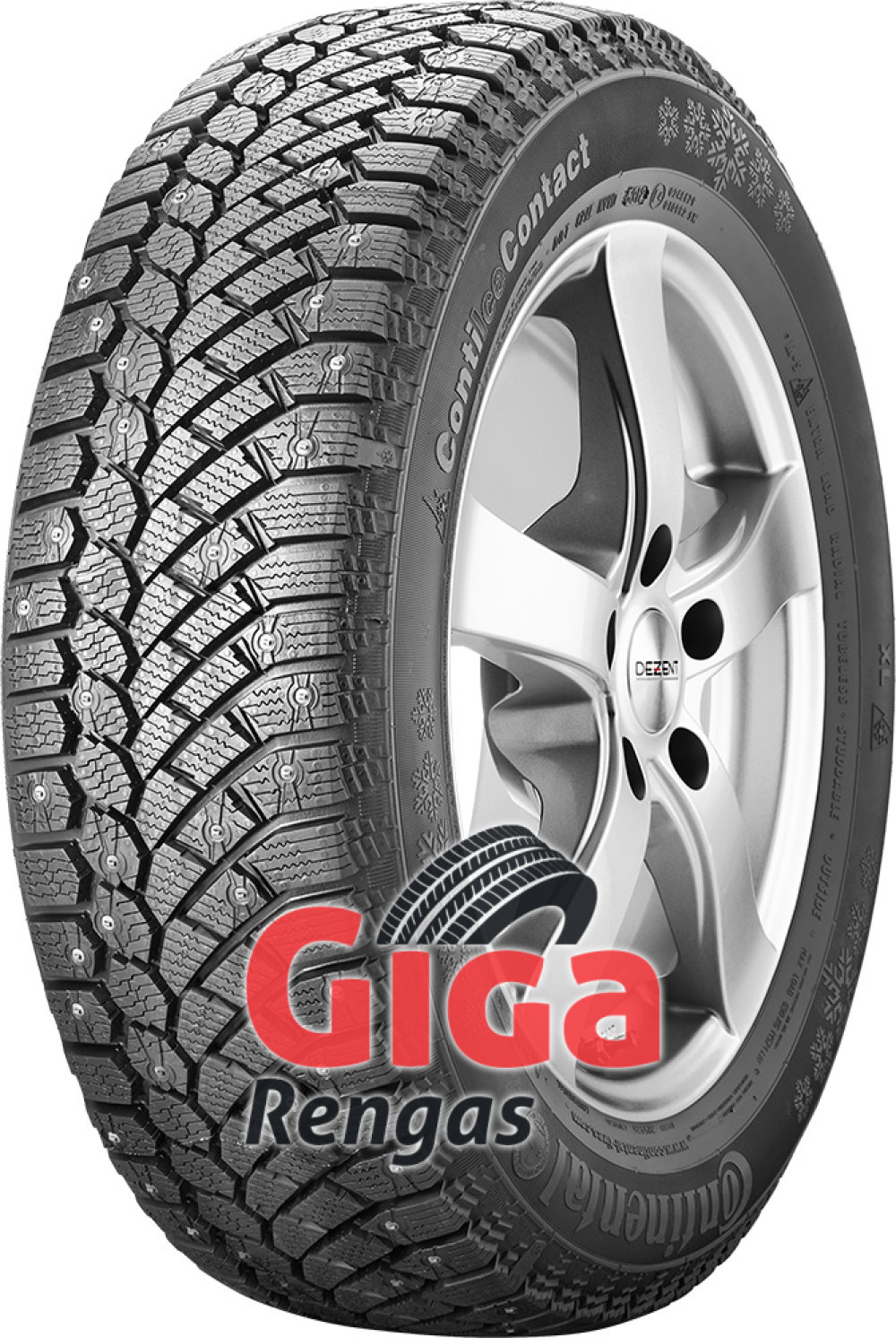Continental ContiIceContact ( 225/60 R16 102T XL , nastarengas ) Continental ContiIceContact ( 225/60 R16 102T XL , nastarengas )