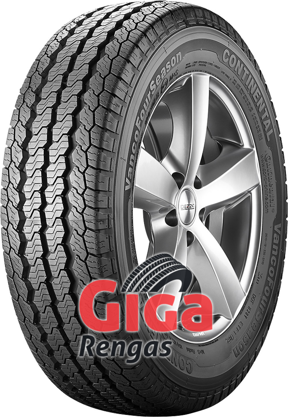 Continental VancoFourSeason ( 285/65 R16C 128N 10PR kaksoismerkintä 123R ) Continental VancoFourSeason ( 285/65 R16C 128N 10PR kaksoismerkintä 123R )