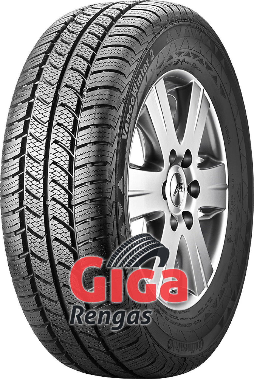 Continental VancoWinter 2 ( 225/65 R16C 112/110R 8PR ) Continental VancoWinter 2 ( 225/65 R16C 112/110R 8PR )