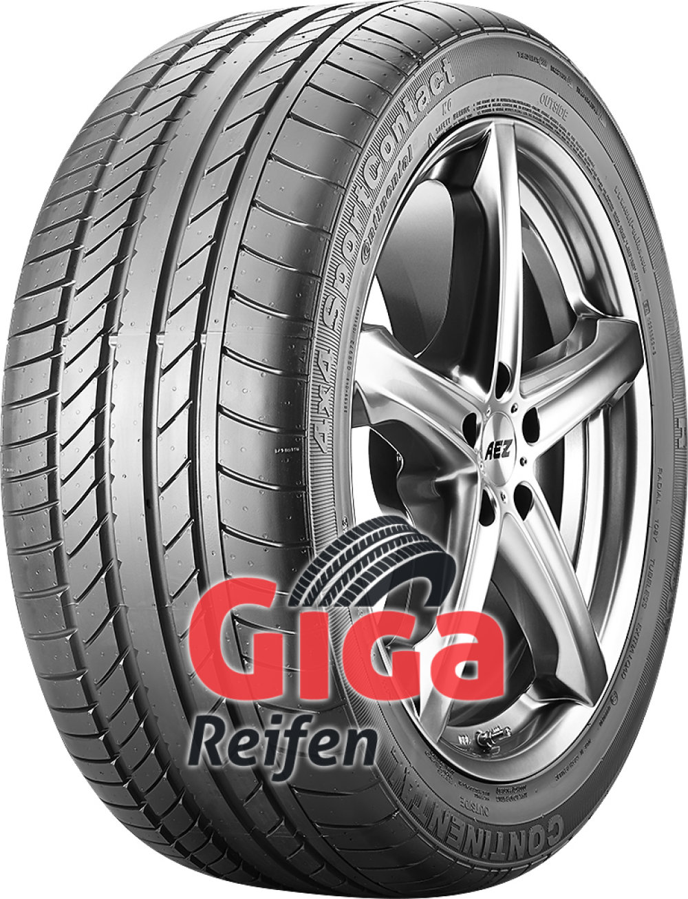 Continental 4X4 SportContact ( 275/45 R19 108Y XL N0, mit Felgenrippe ) Continental 4X4 SportContact ( 275/45 R19 108Y XL N0, mit Felgenrippe )
