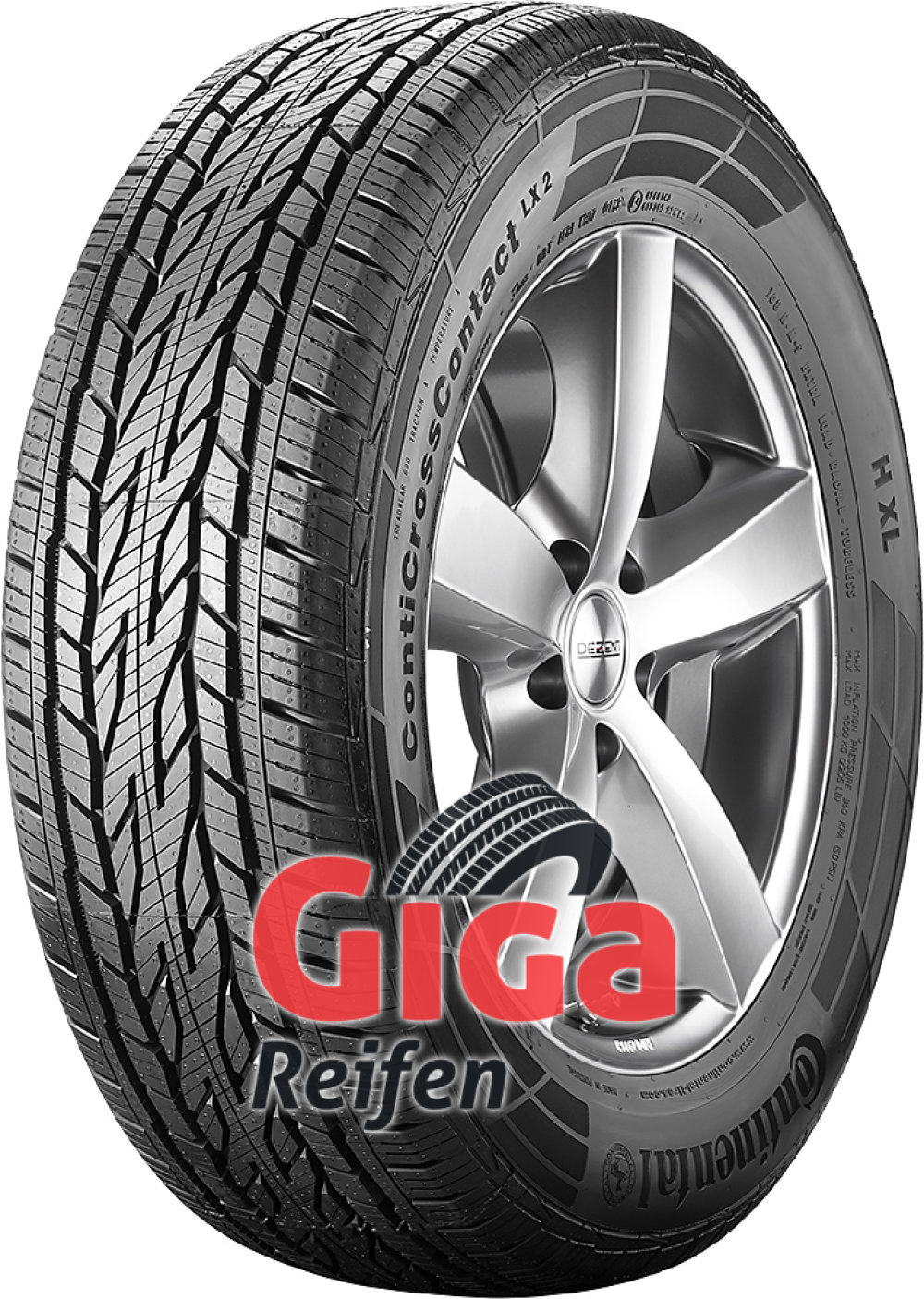 Continental ContiCrossContact LX 2 ( 225/75 R15 102T , mit Felgenrippe ) Continental ContiCrossContact LX 2 ( 225/75 R15 102T , mit Felgenrippe )
