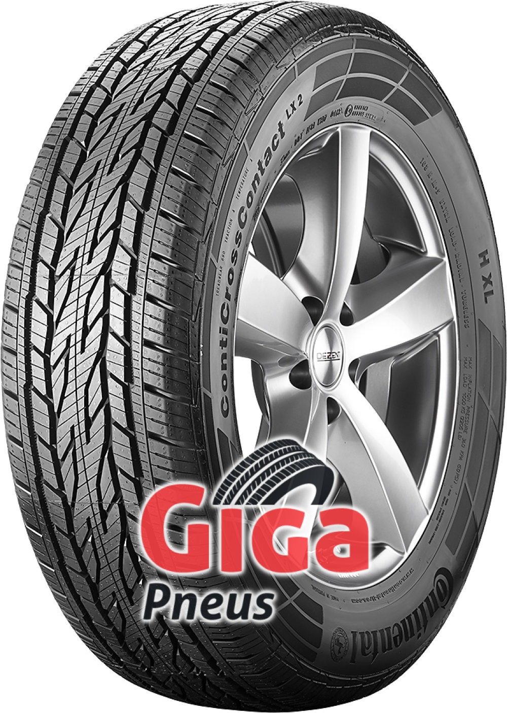 Continental ContiCrossContact LX 2 ( 255/55 R18 109H XL , avec rebord protecteur de jante ) Continental ContiCrossContact LX 2 ( 255/55 R18 109H XL , avec rebord protecteur de jante )
