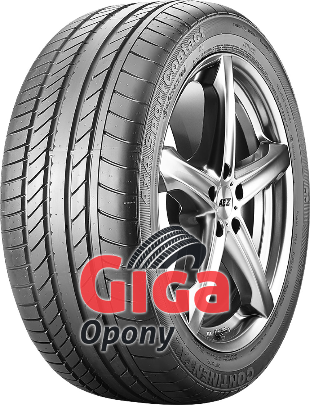 Continental 4X4 SportContact ( 275/45 R19 108Y XL N0, z paskiem osłaniającym felgę ) Continental 4X4 SportContact ( 275/45 R19 108Y XL N0, z paskiem osłaniającym felgę )