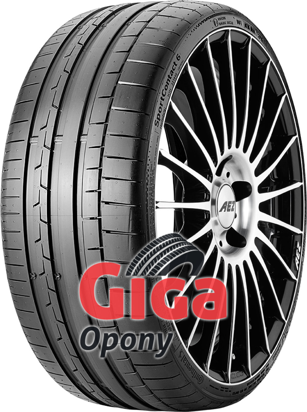 Continental SportContact 6 ( 245/30 ZR20 (90Y) XL z paskiem osłaniającym felgę ) Continental SportContact 6 ( 245/30 ZR20 (90Y) XL z paskiem osłaniającym felgę )