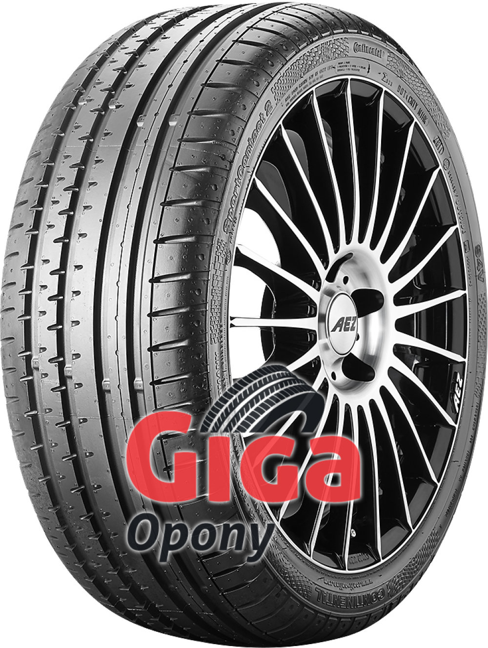 Continental SportContact 2 SSR ( 225/45 R17 91V *, z paskiem osłaniającym felgę, runflat ) Continental SportContact 2 SSR ( 225/45 R17 91V *, z paskiem osłaniającym felgę, runflat )