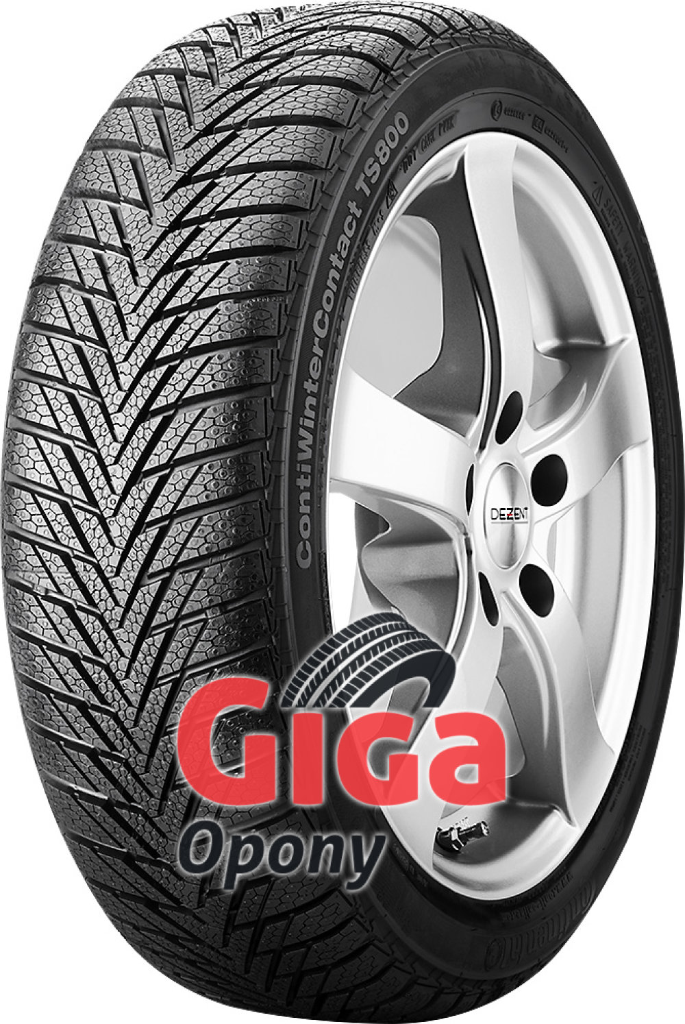Continental WinterContact TS 800 ( 155/60 R15 74T , z paskiem osłaniającym felgę ) Continental WinterContact TS 800 ( 155/60 R15 74T , z paskiem osłaniającym felgę )