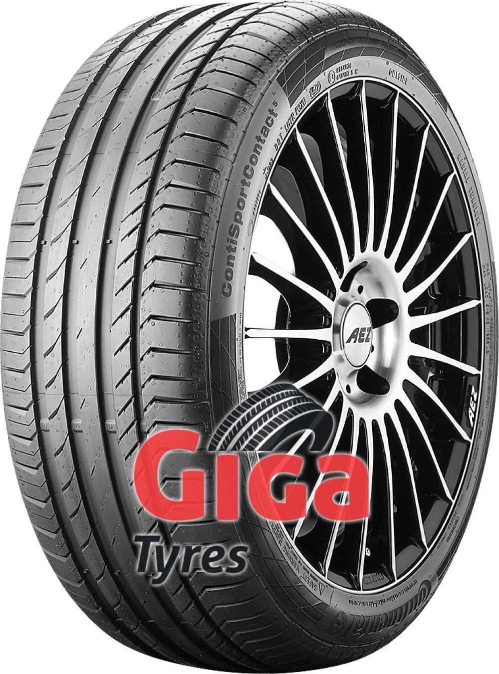 Continental ContiSportContact 5 ( 235/55 R18 100V SUV, with kerbing rib ) Continental ContiSportContact 5 ( 235/55 R18 100V SUV, with kerbing rib )