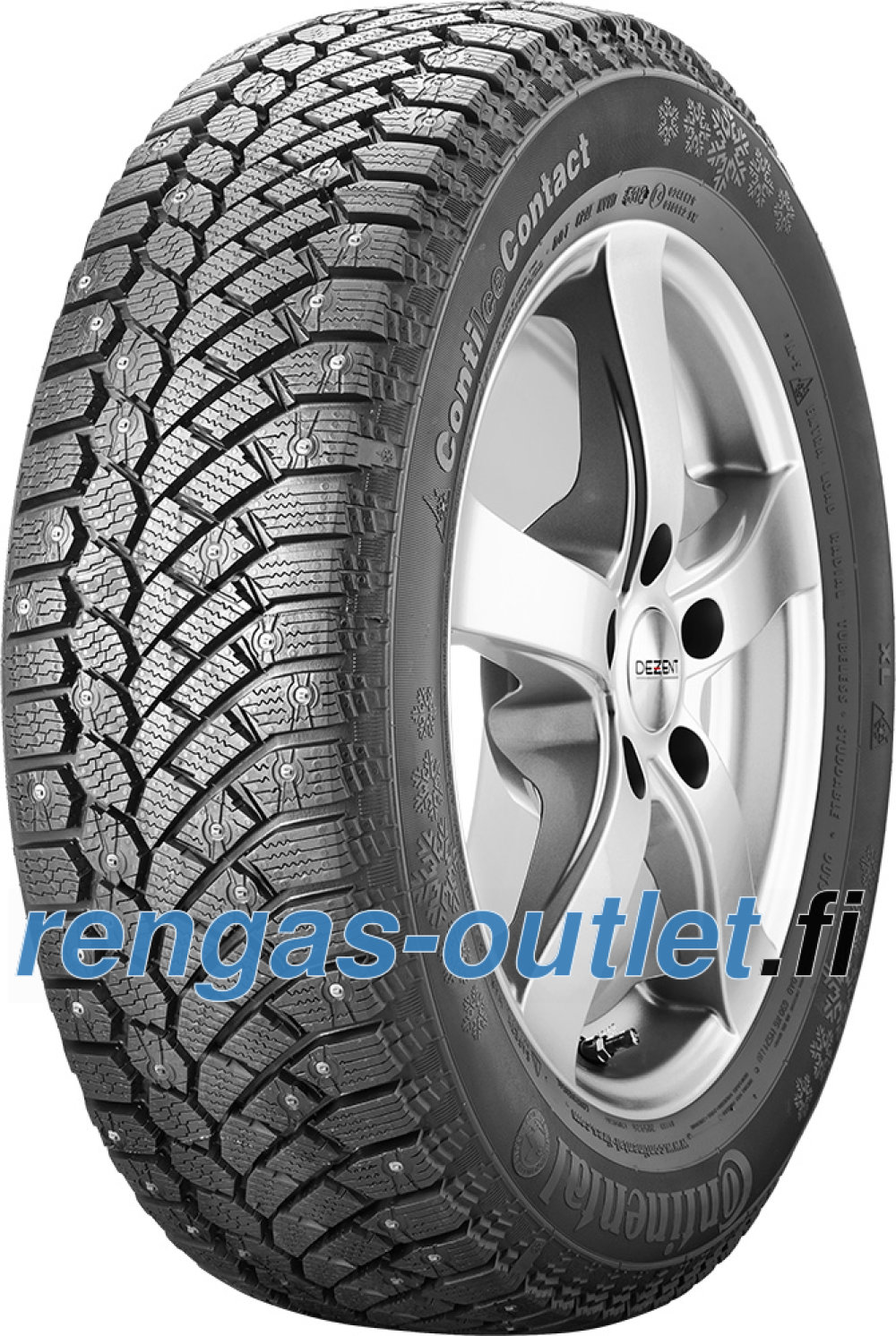Continental ContiIceContact ( 235/45 R17 97T XL , nastarengas ) Continental ContiIceContact ( 235/45 R17 97T XL , nastarengas )