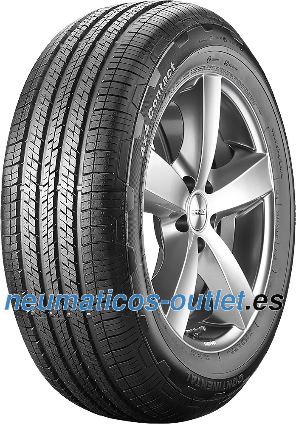 Continental 4X4 Contact ( 235/65 R17 104H , MO, con protección de llanta lateral, con moldura ) Continental 4X4 Contact ( 235/65 R17 104H , MO, con protección de llanta lateral, con moldura )