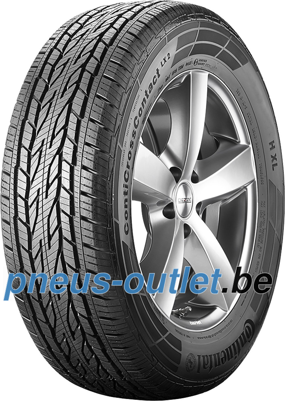 Continental ContiCrossContact LX 2 ( 215/60 R17 96H , avec rebord protecteur de jante ) Continental ContiCrossContact LX 2 ( 215/60 R17 96H , avec rebord protecteur de jante )